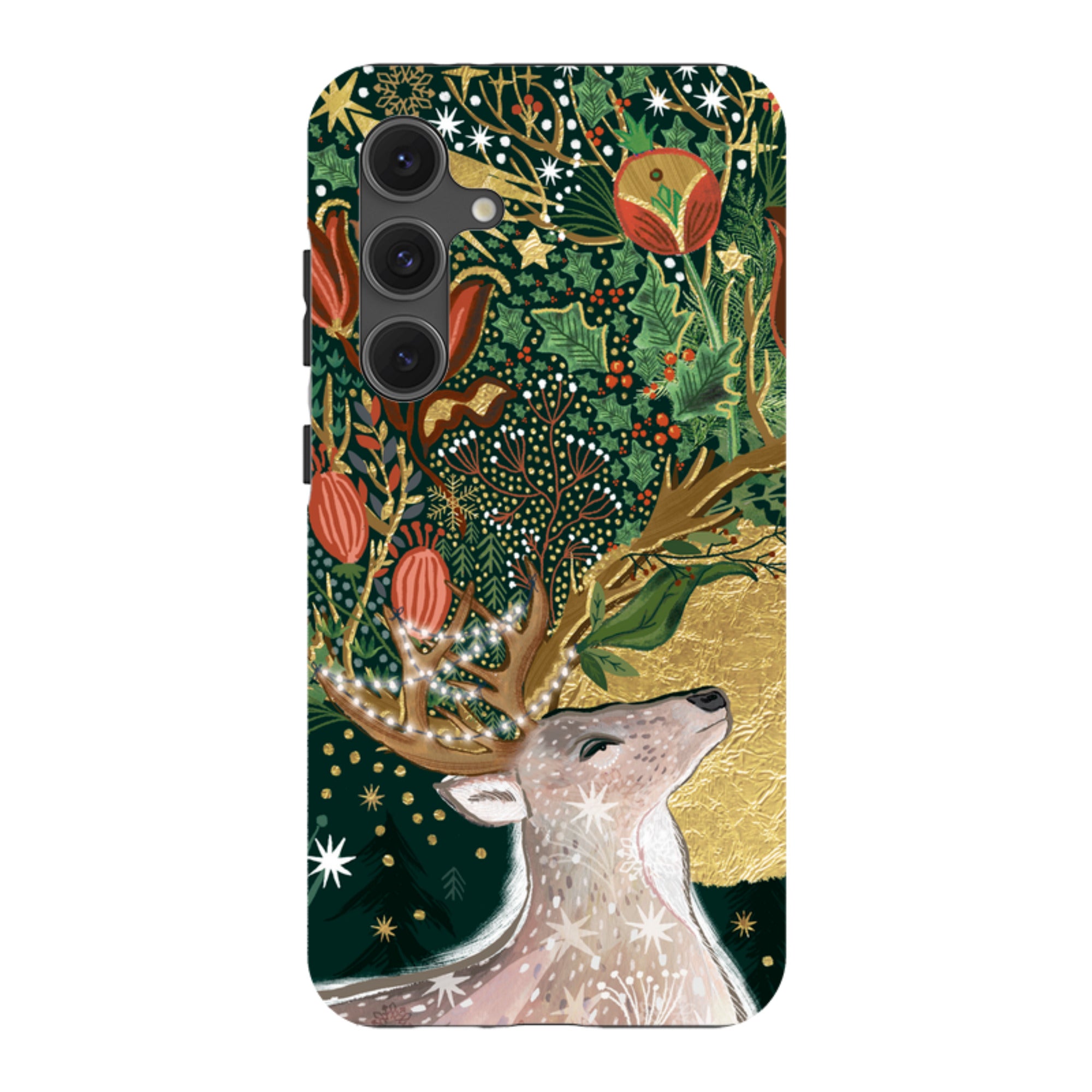Samsung Tough Case - Winter Deer I By Emma Frances Grant