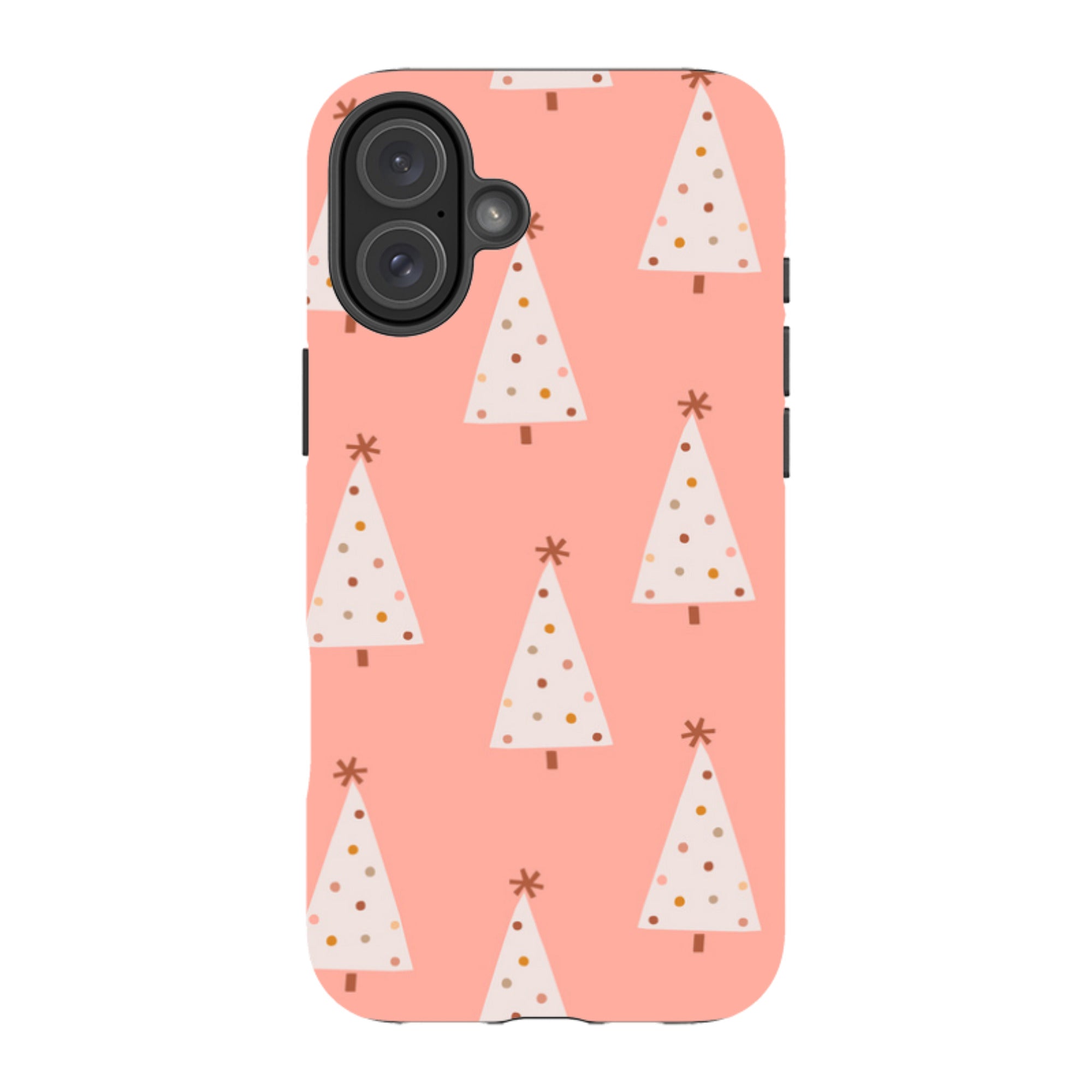 iPhone MagSafe Tough Case - Pink Xmas Tree