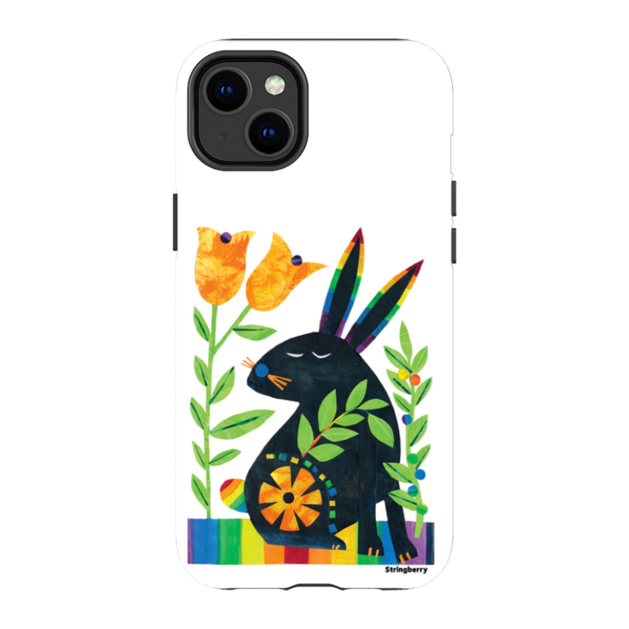 iPhone MagSafe Tough Case - Pride Rabbit By Tracey English