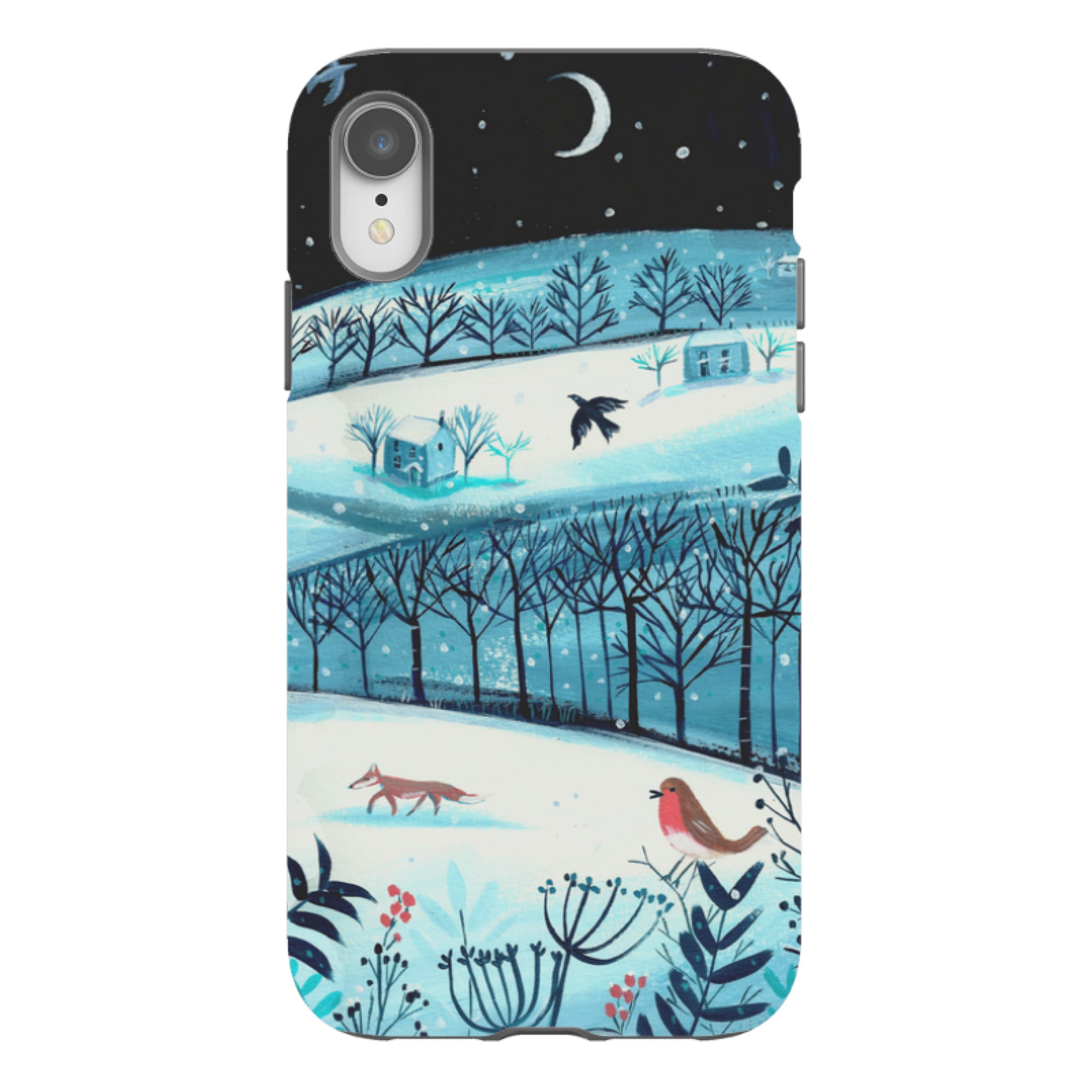 iPhone Tough Case - Winterscape-2 By Mary Stubberfield