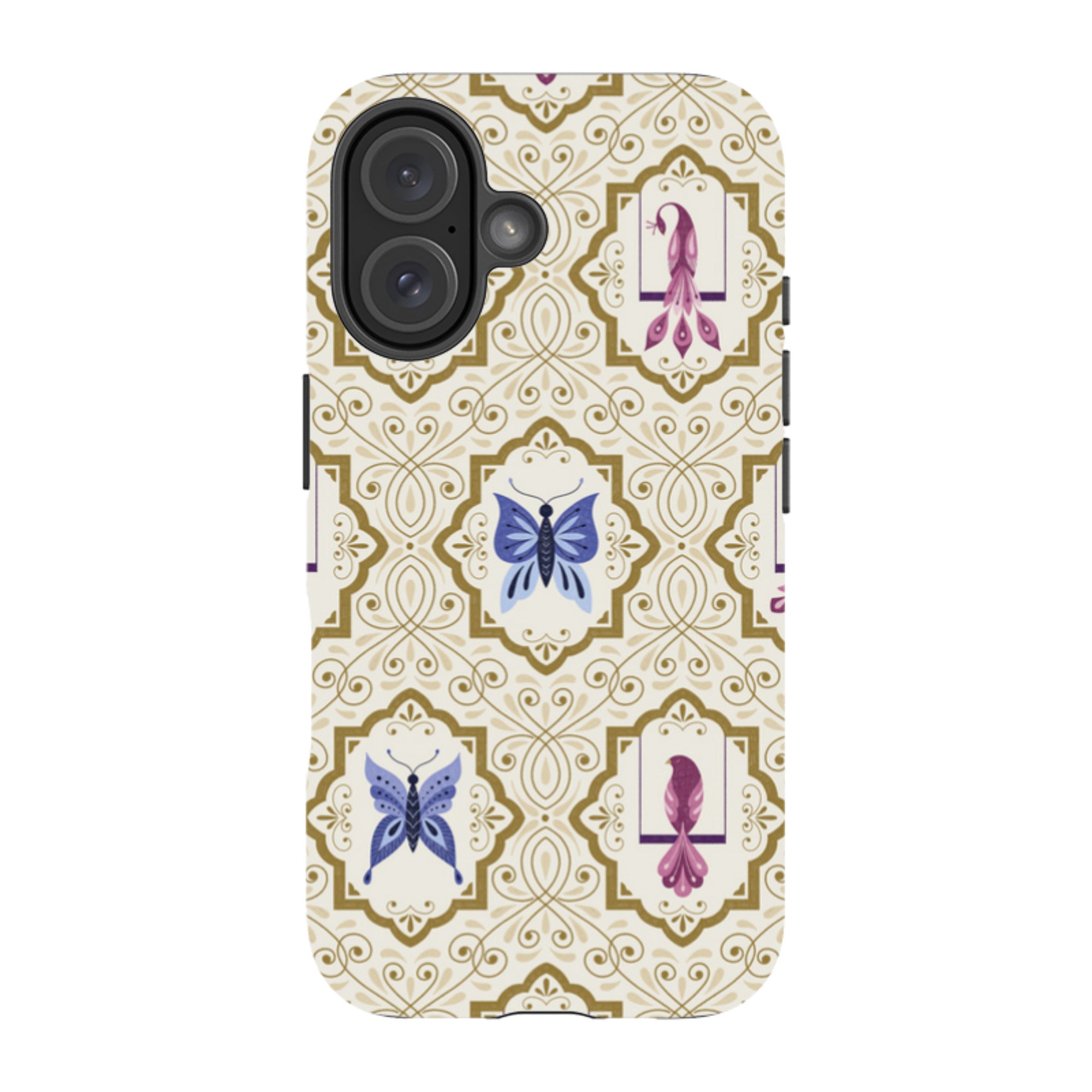 iPhone Tough Case - Wingframes Ivory By Jenny Zemanek