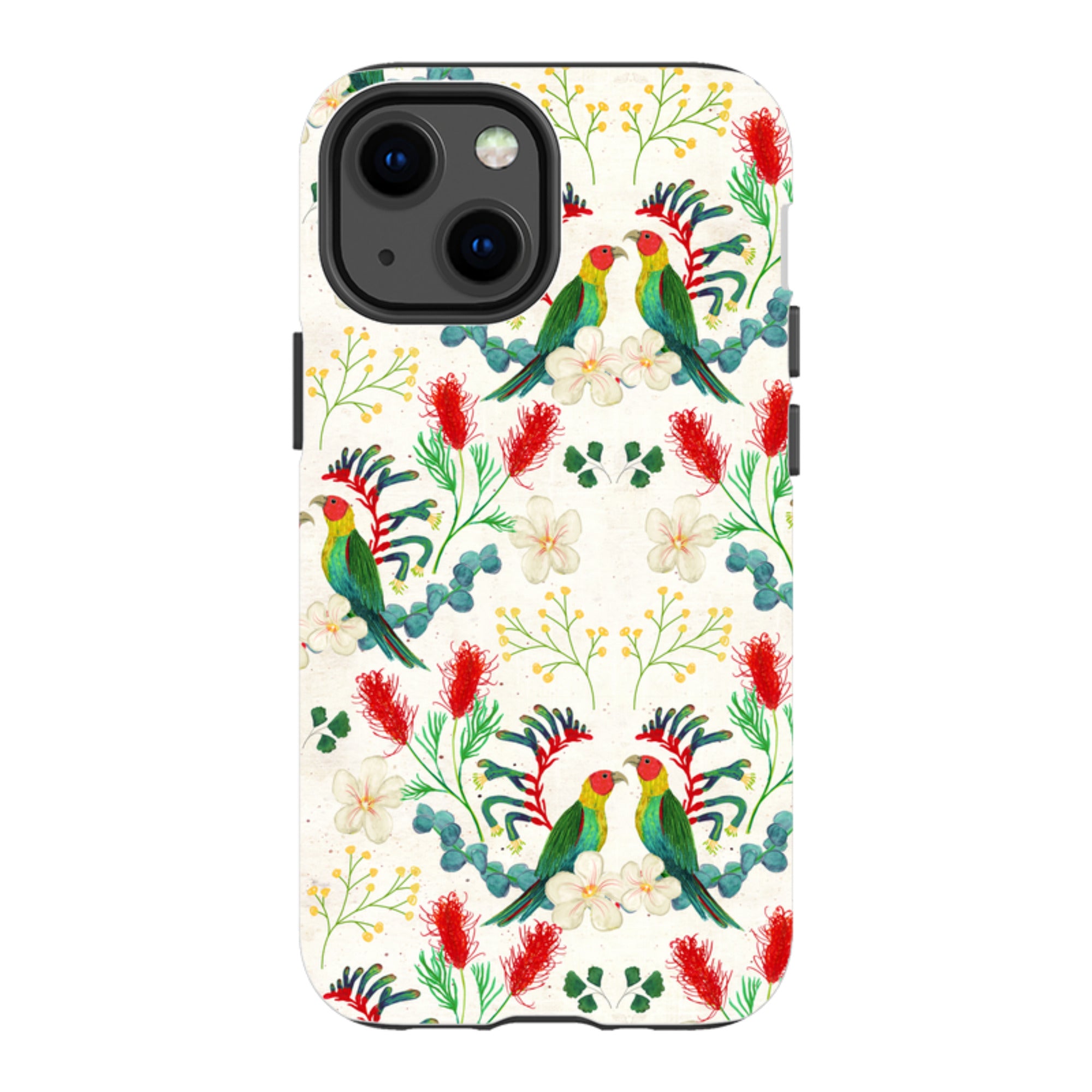 iPhone Tough Case - Rainbow Lorikeet By Katherine Quinn