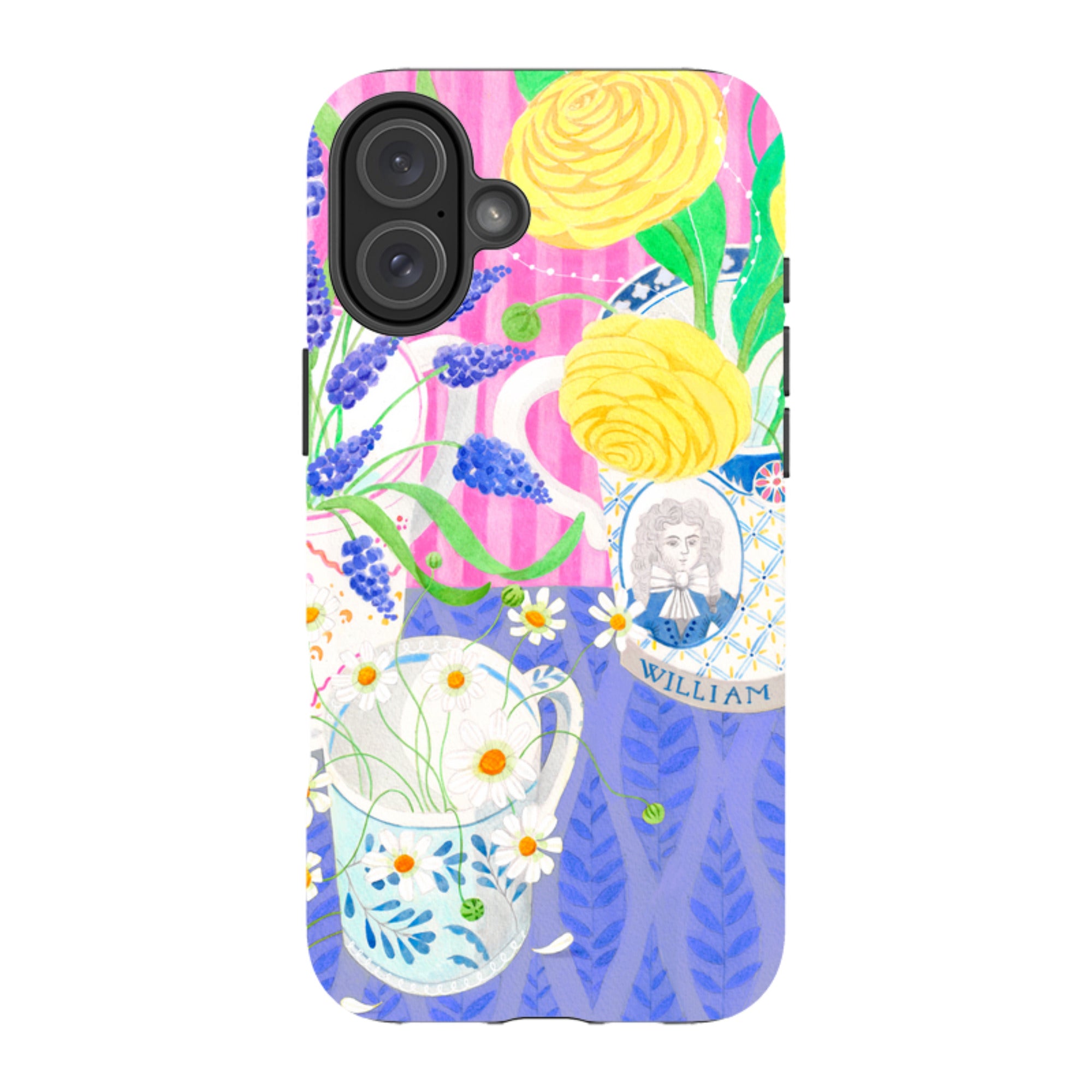 iPhone Tough Case - Muscari Flowers By Bex Parkin