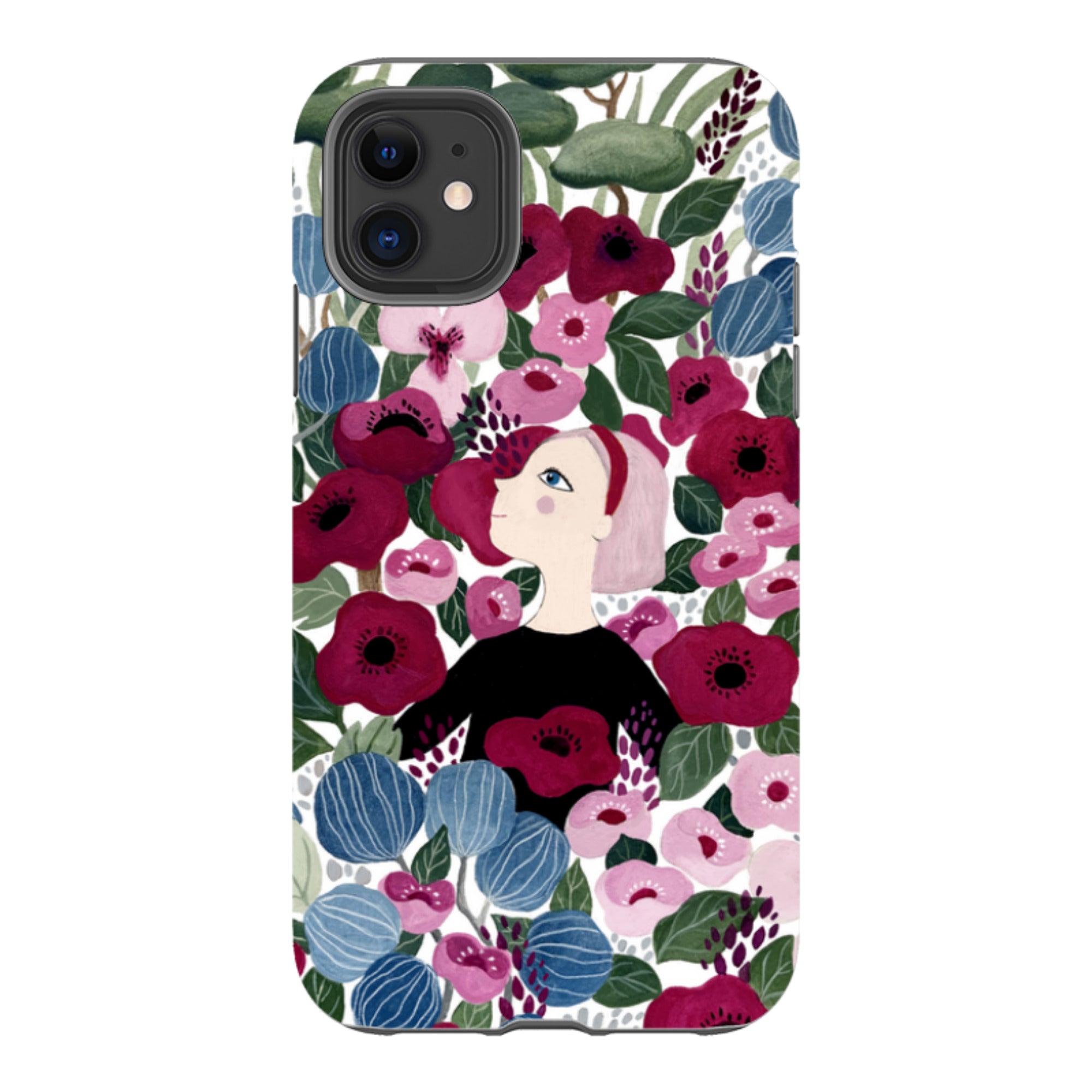 iPhone Tough Case - Flower Garden By Bex Parkin