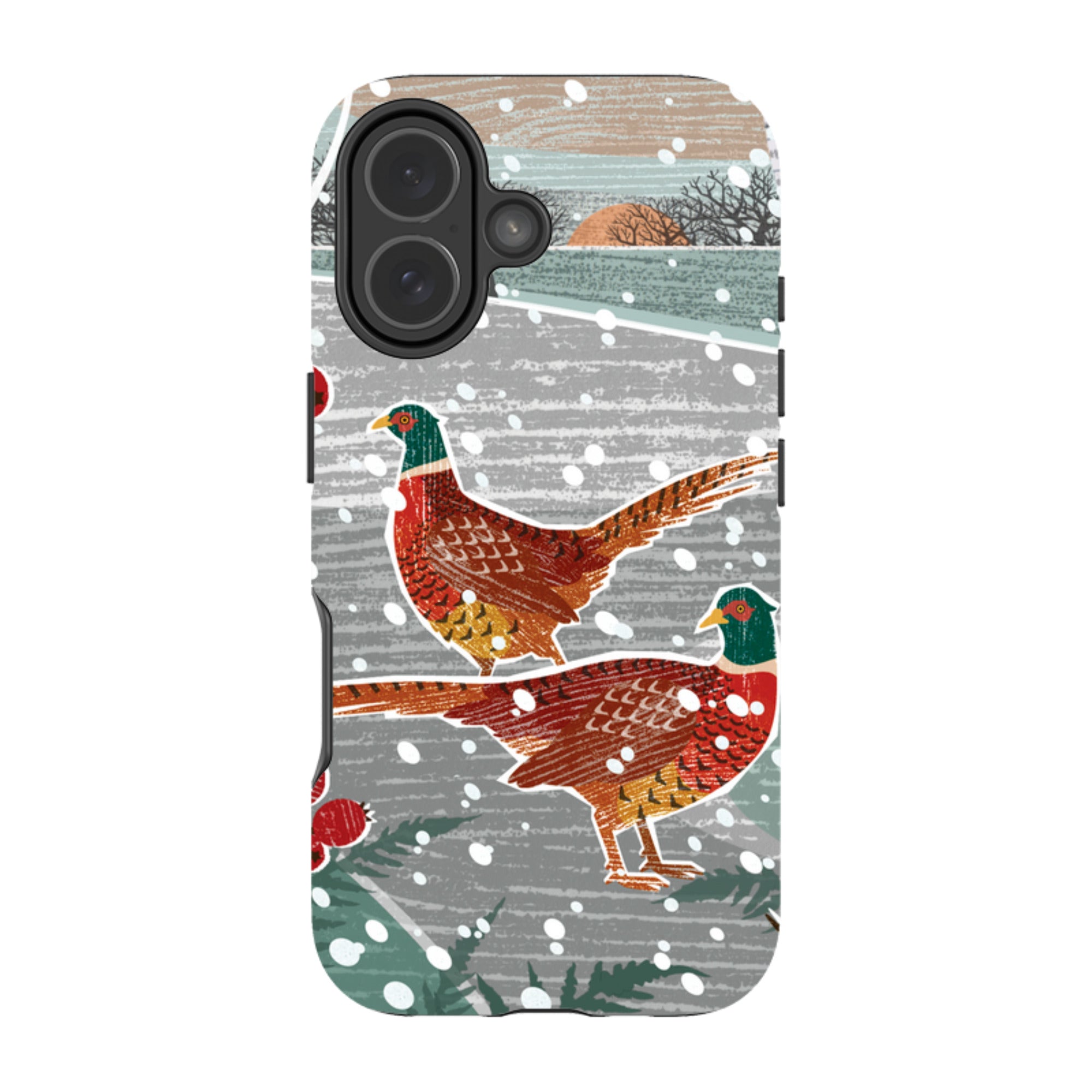 iPhone Tough Case - Snowy Day By Liane Payne