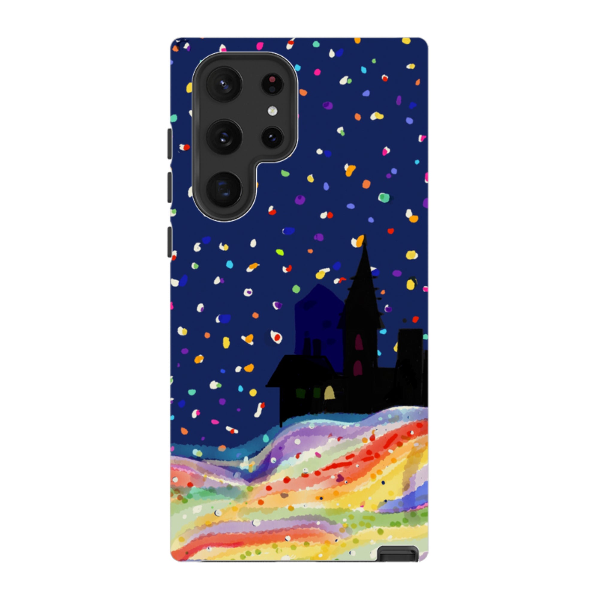 Samsung Tough Case - Rainbow Snow By Sarah Campbell