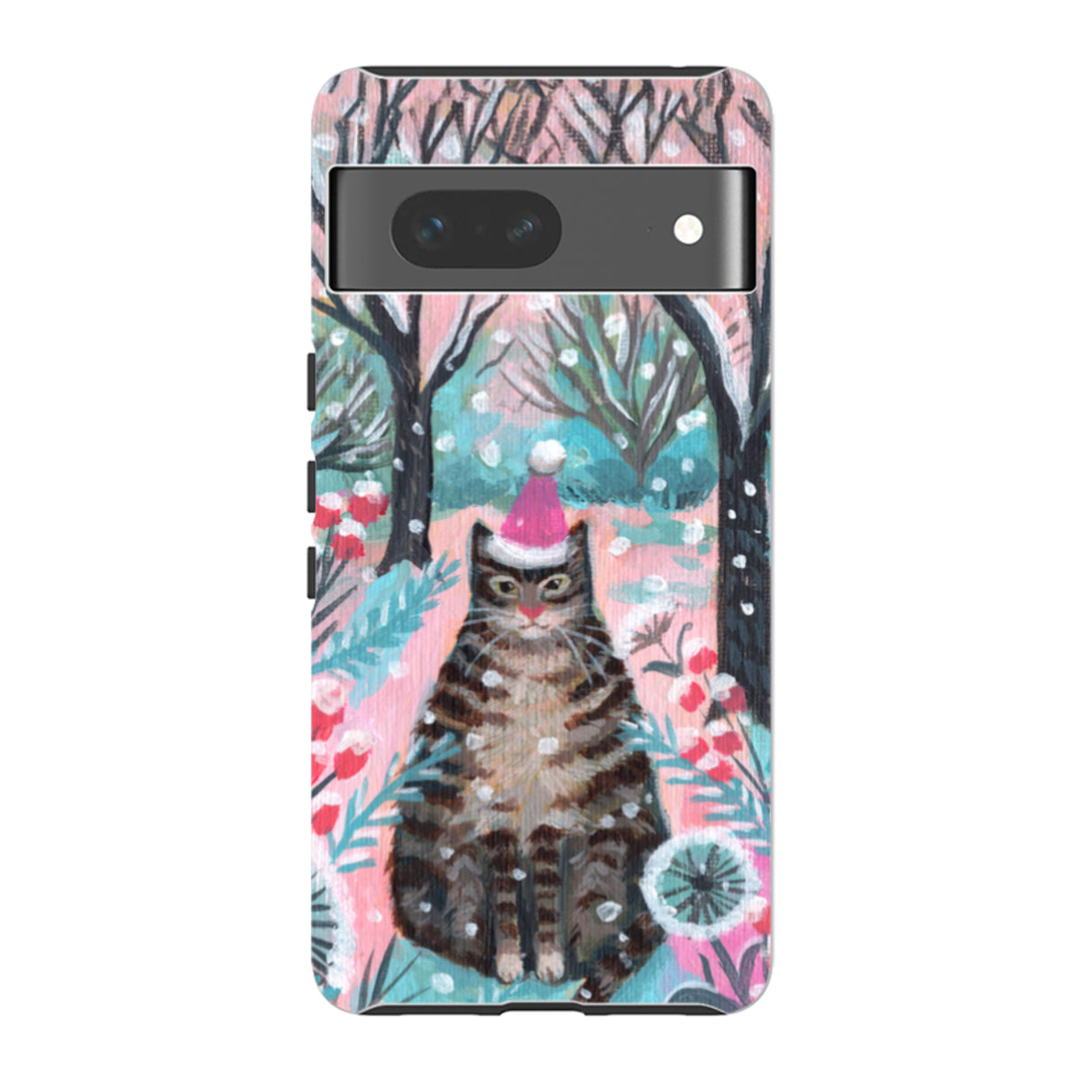 Google Tough Case - Snow Tabby By Mary Stubberfield
