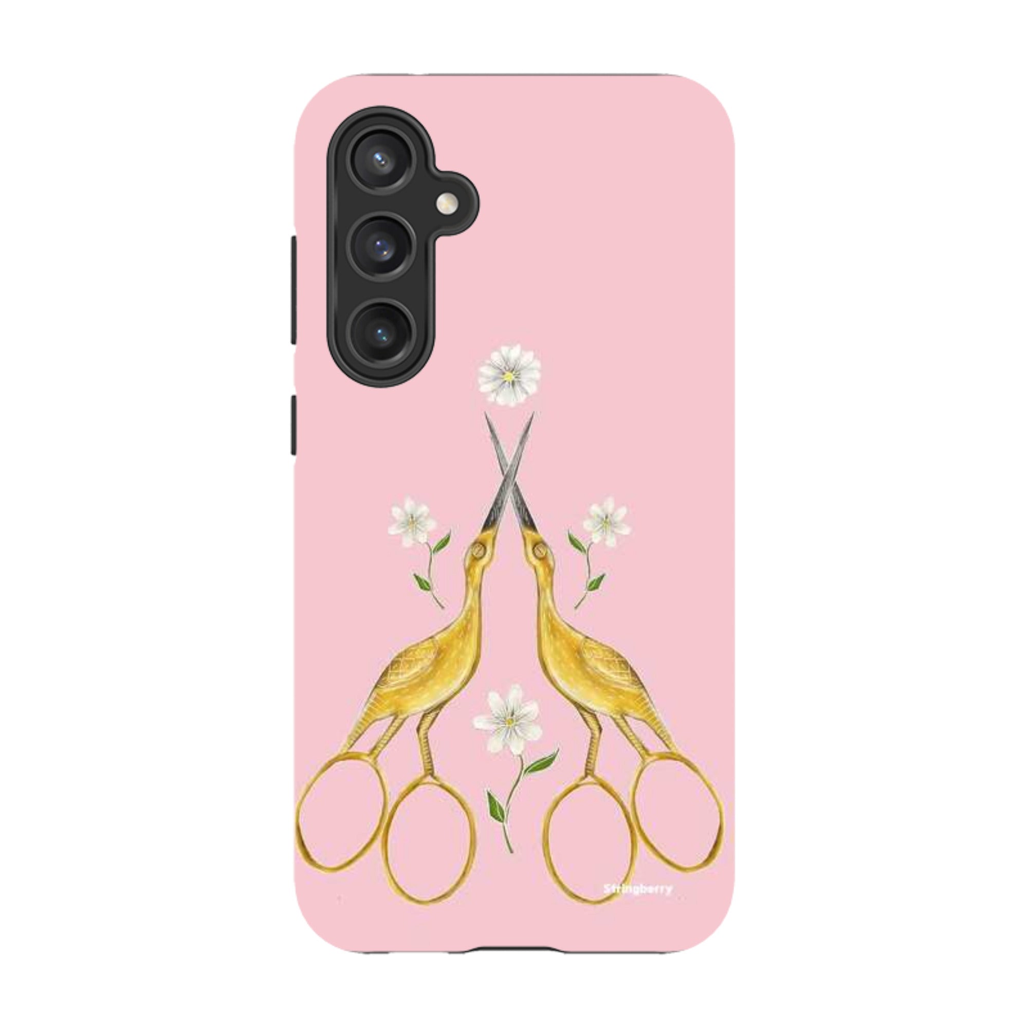 Samsung Tough Case - Heron Scissors By Catherine Rowe