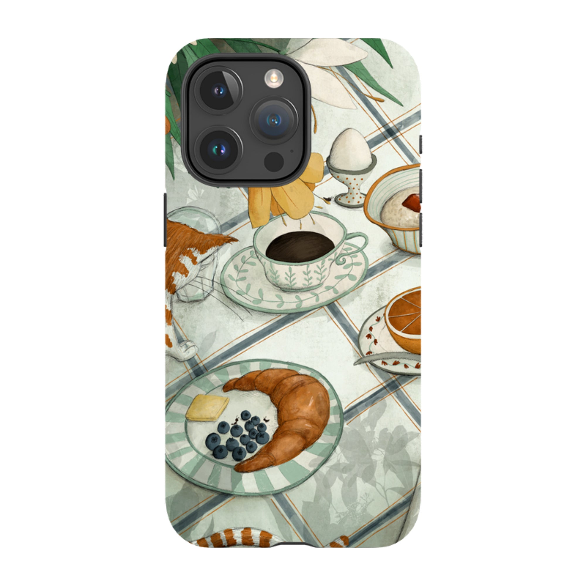 iPhone Tough Case - Hungry Friends By Maja Lindberg