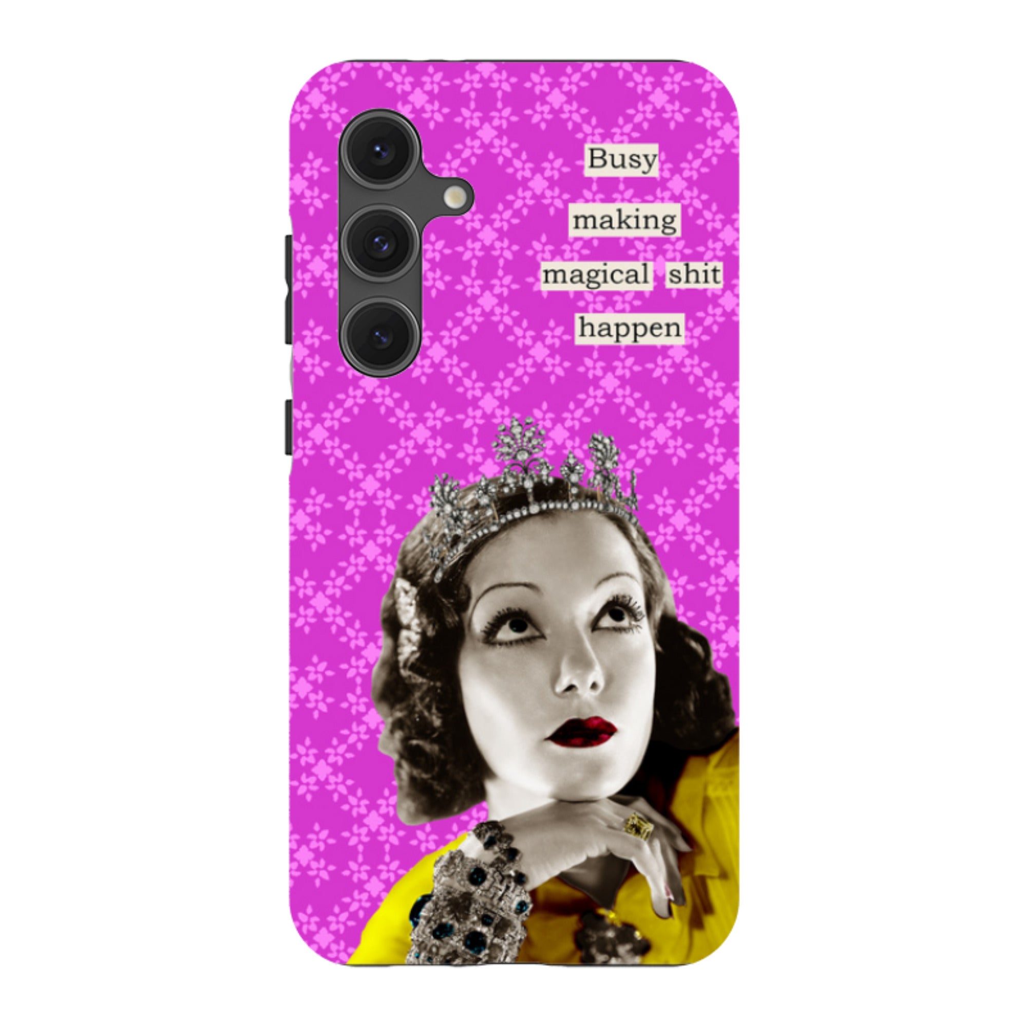 Samsung Tough Case - Busy Making Sh-t Happen By Clare Jordan