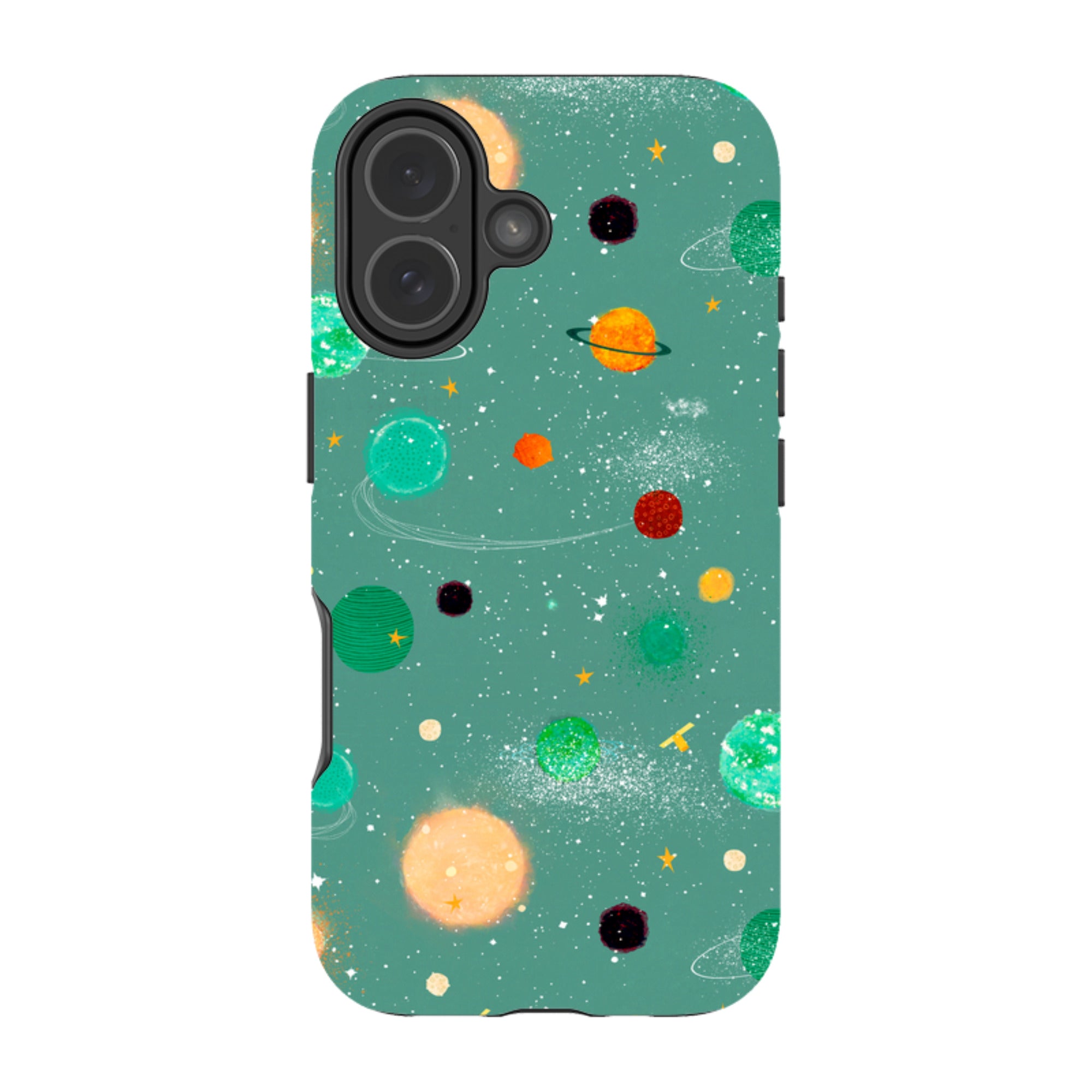 iPhone MagSafe Tough Case - Far Far Away Green By Katherine Quinn