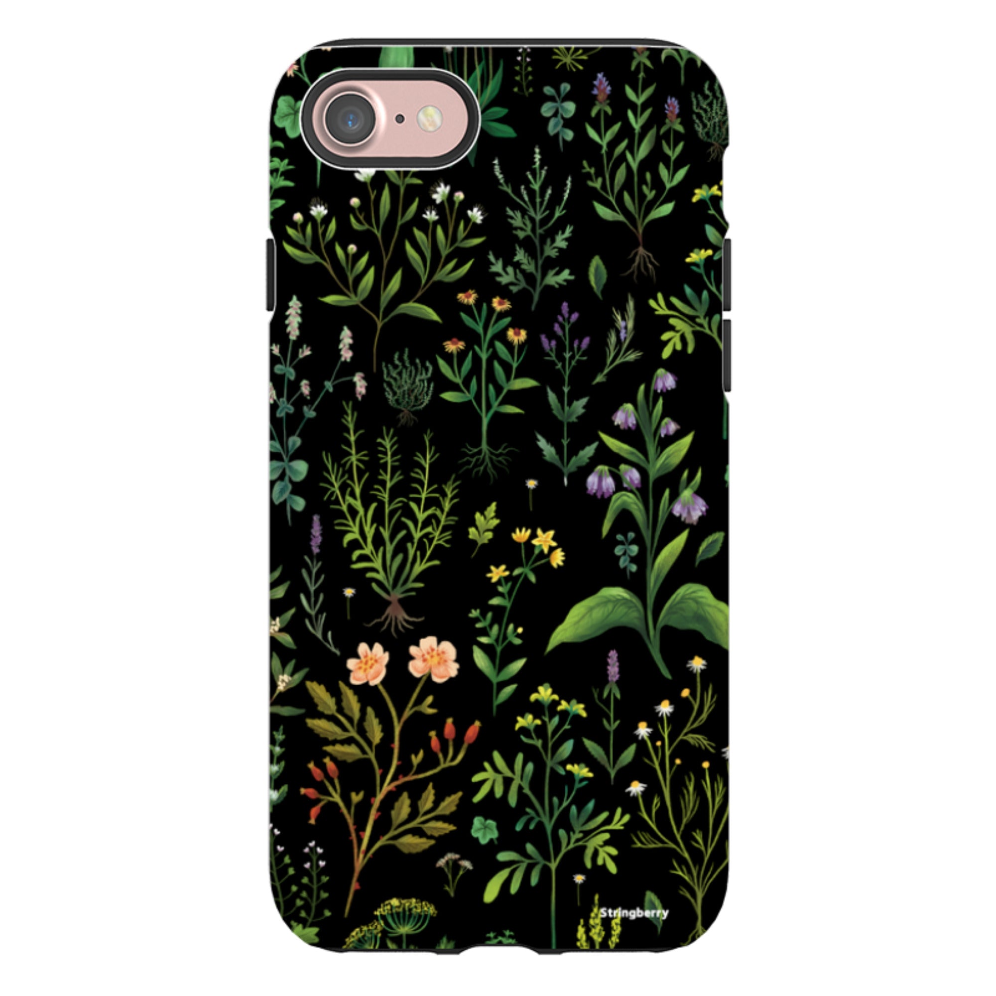 iPhone Tough Case - Medieval Herbal By Anna Stead