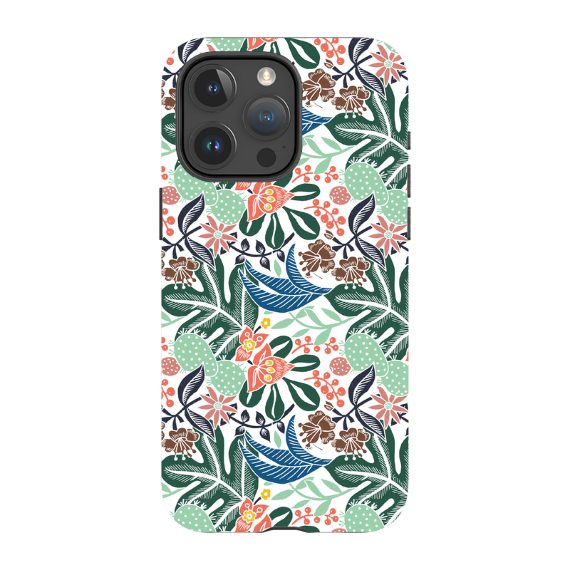 iPhone Tough Case - Tropical Cactus 2 By Kate Heiss