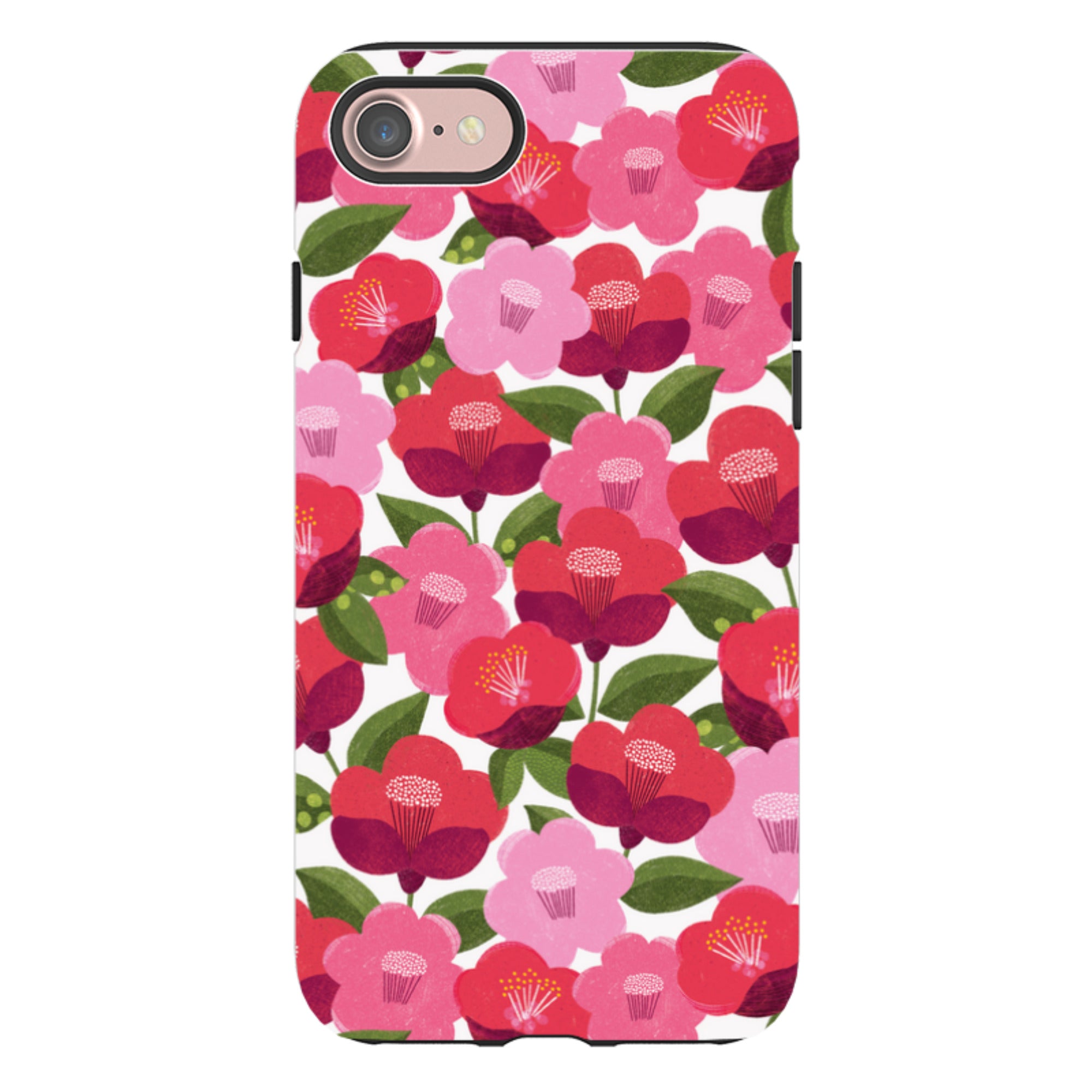 iPhone Tough Case - Camellia I By Ali Brookes