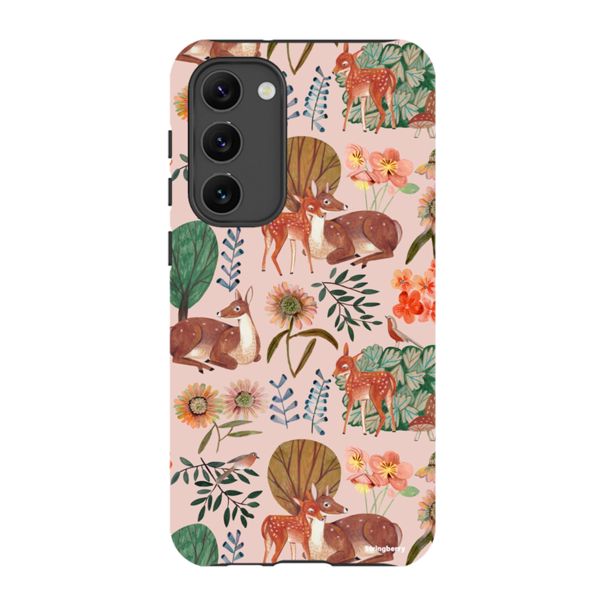 Samsung Tough Case - Deer Pattern By Caroline Bonne Muller