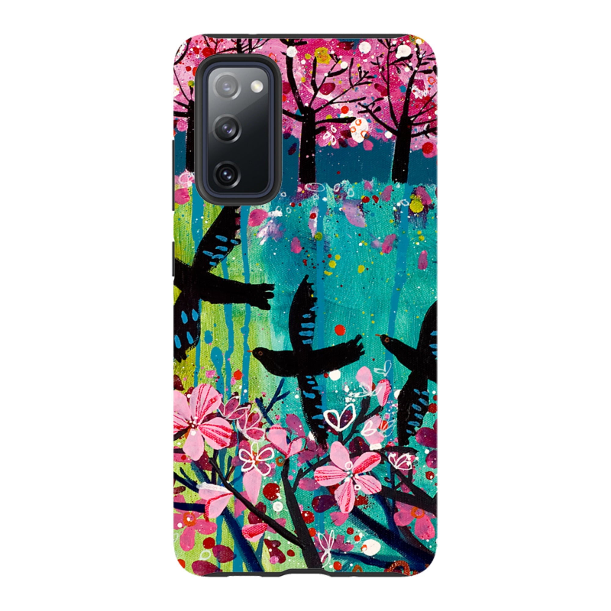Samsung Tough Case - Blackbirds By Claire West