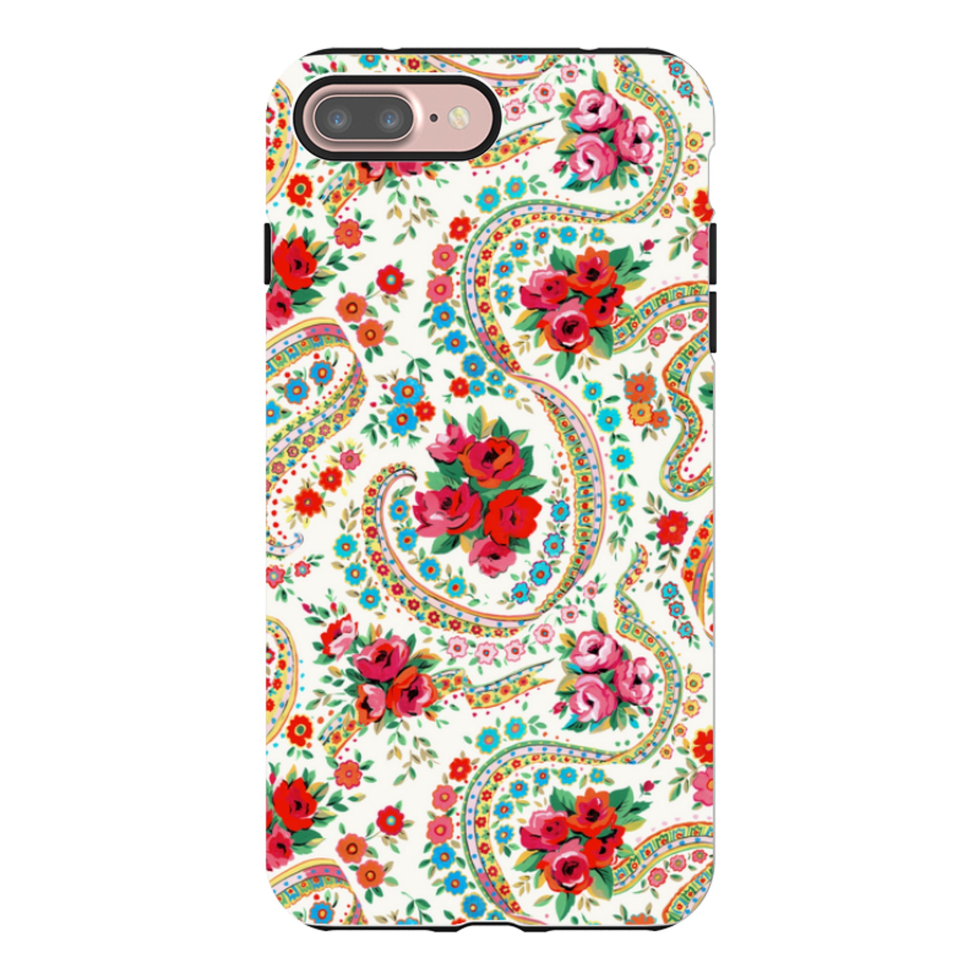iPhone Tough Case - Ribbons & Roses By Sarah Campbell