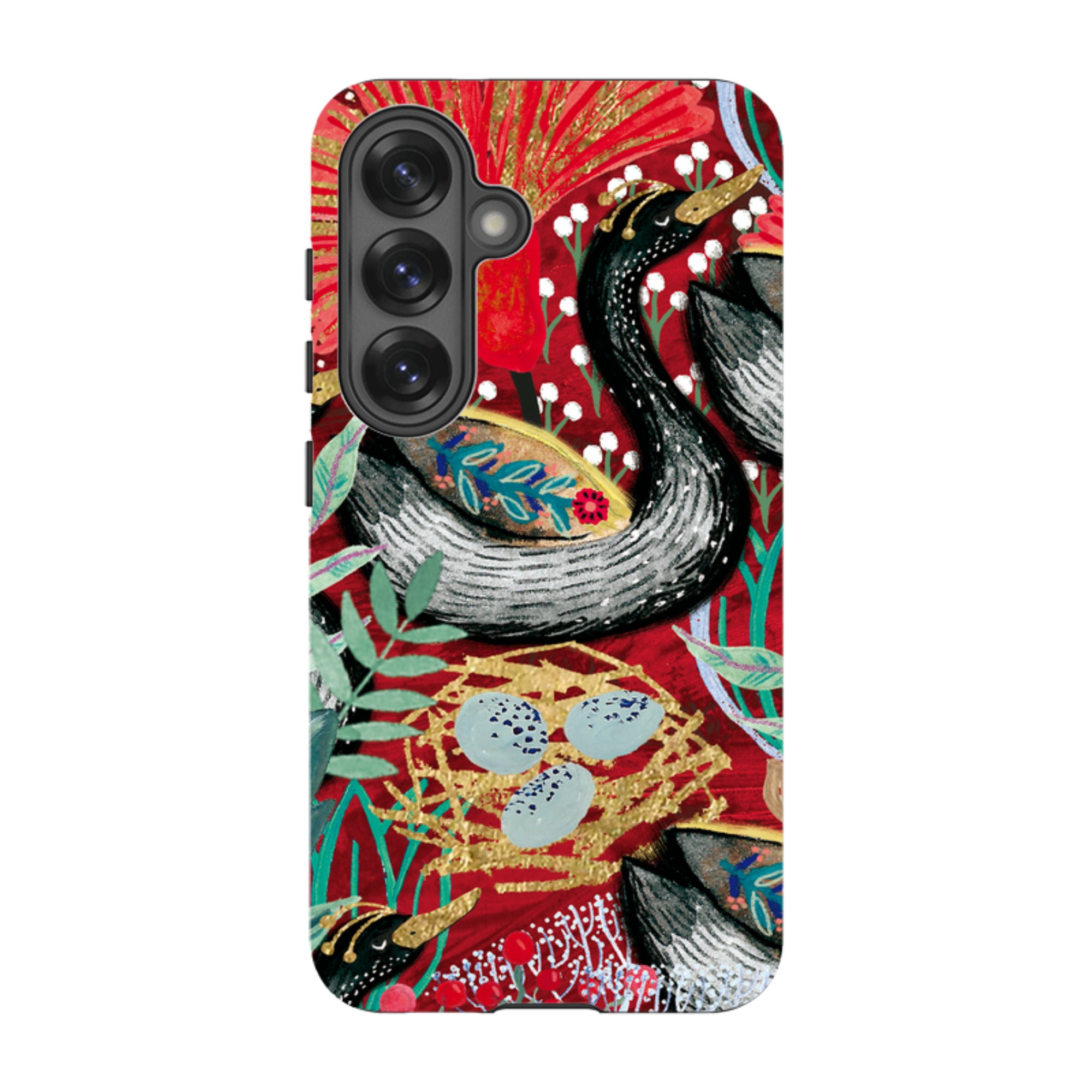 Samsung Tough Case - Eight Geese A Laying By Emma Frances Grant