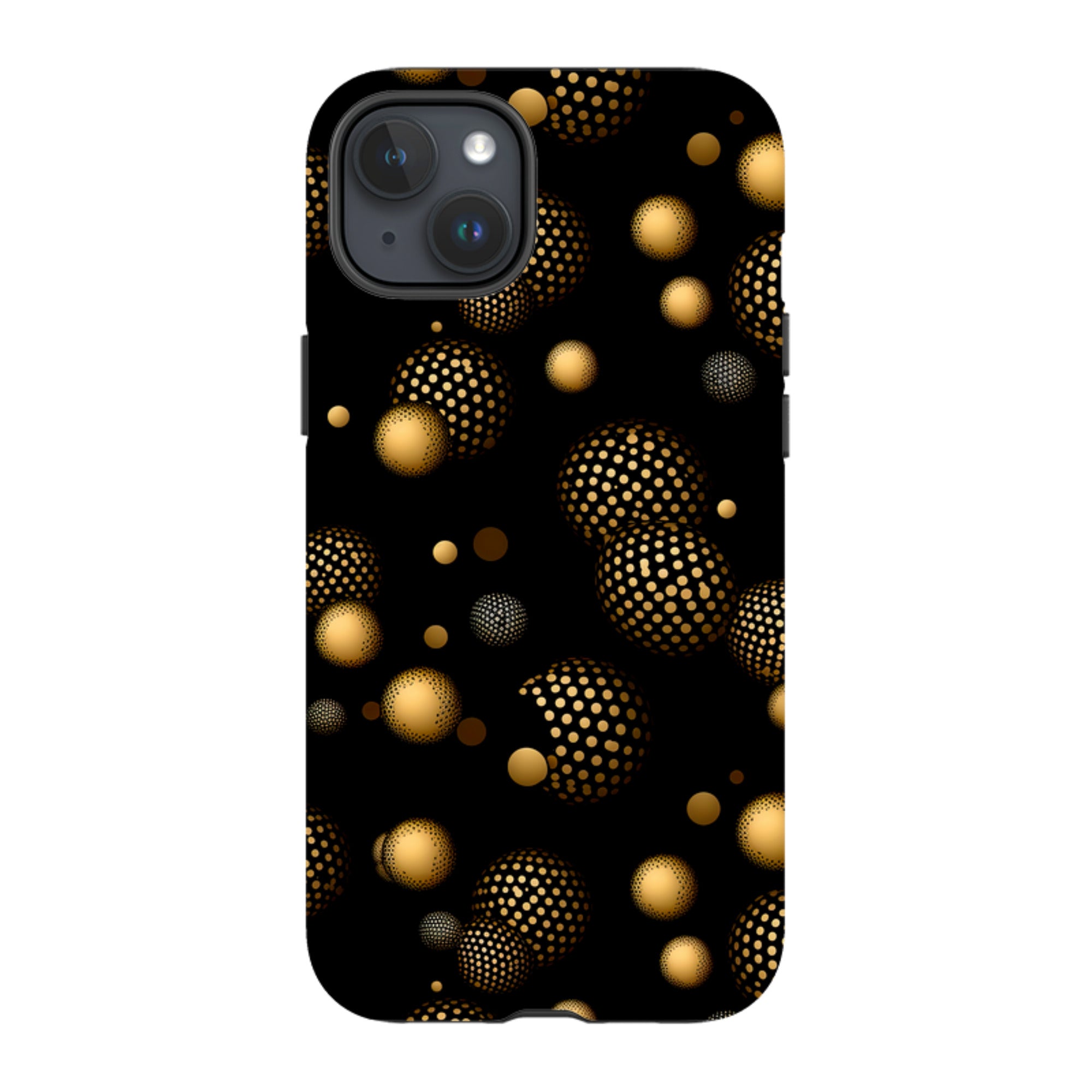 iPhone MagSafe Tough Case - Dark Polka II