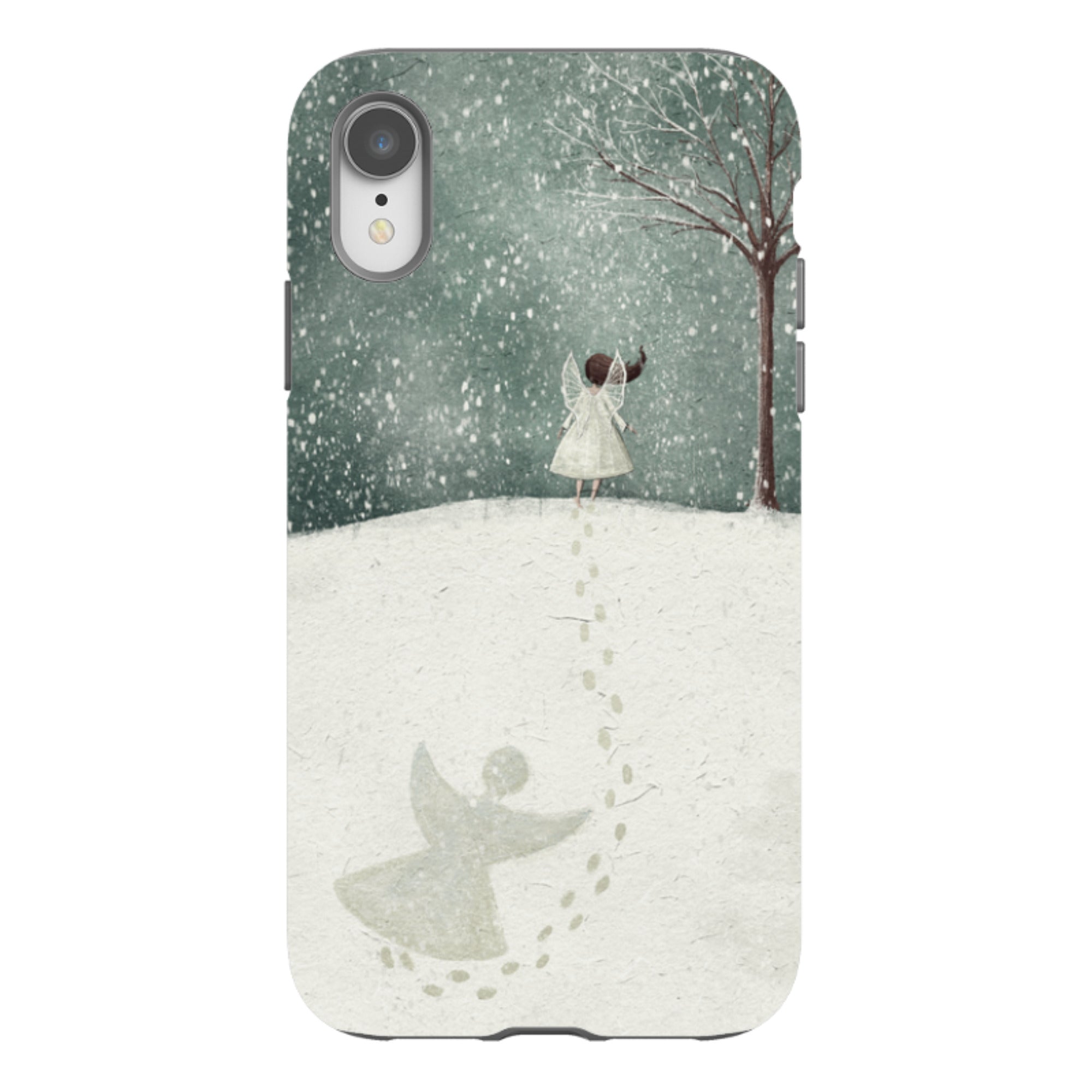 iPhone Tough Case - Snow Angel By Maja Lindberg