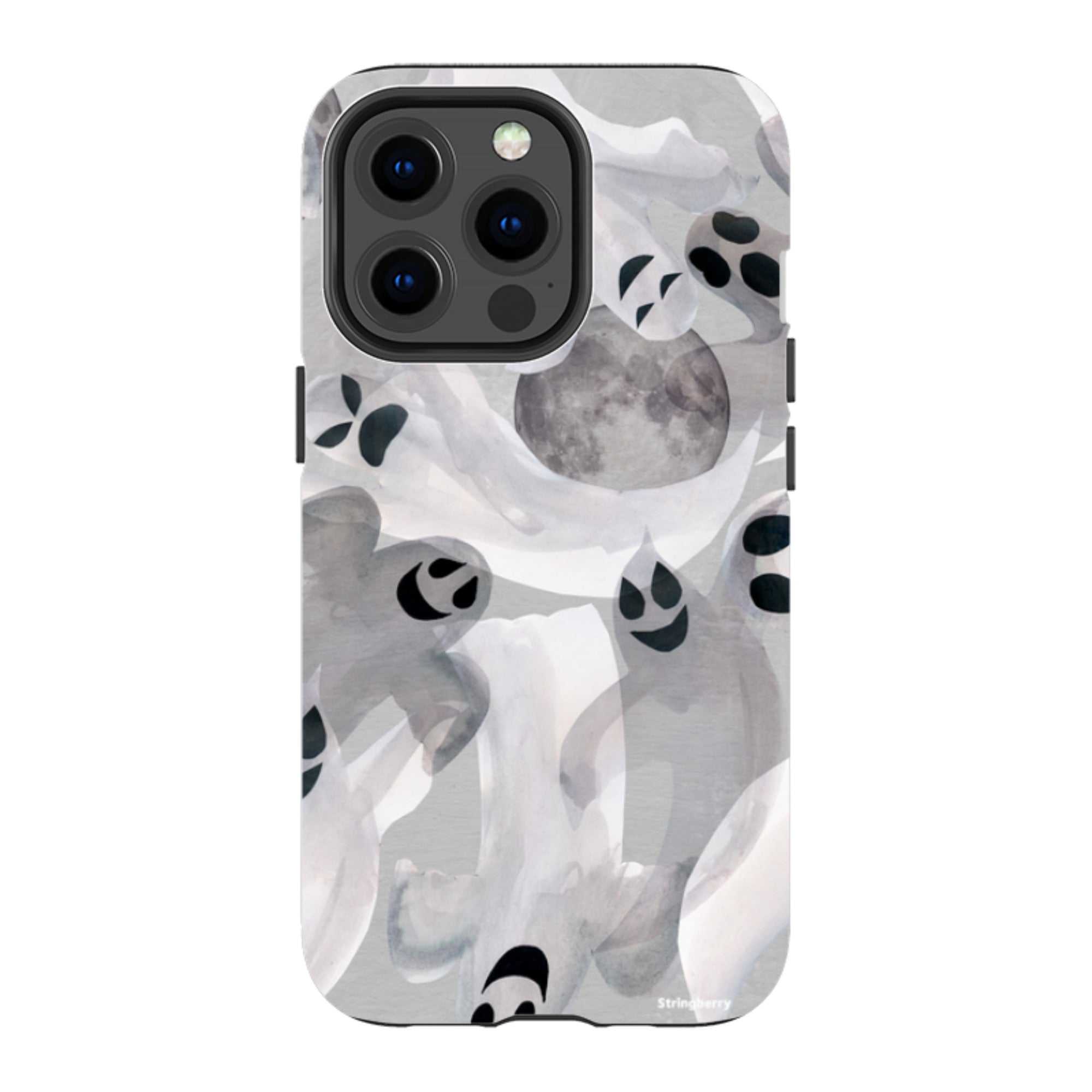 iPhone MagSafe Tough Case - Ghosts and Moons By Tracey English