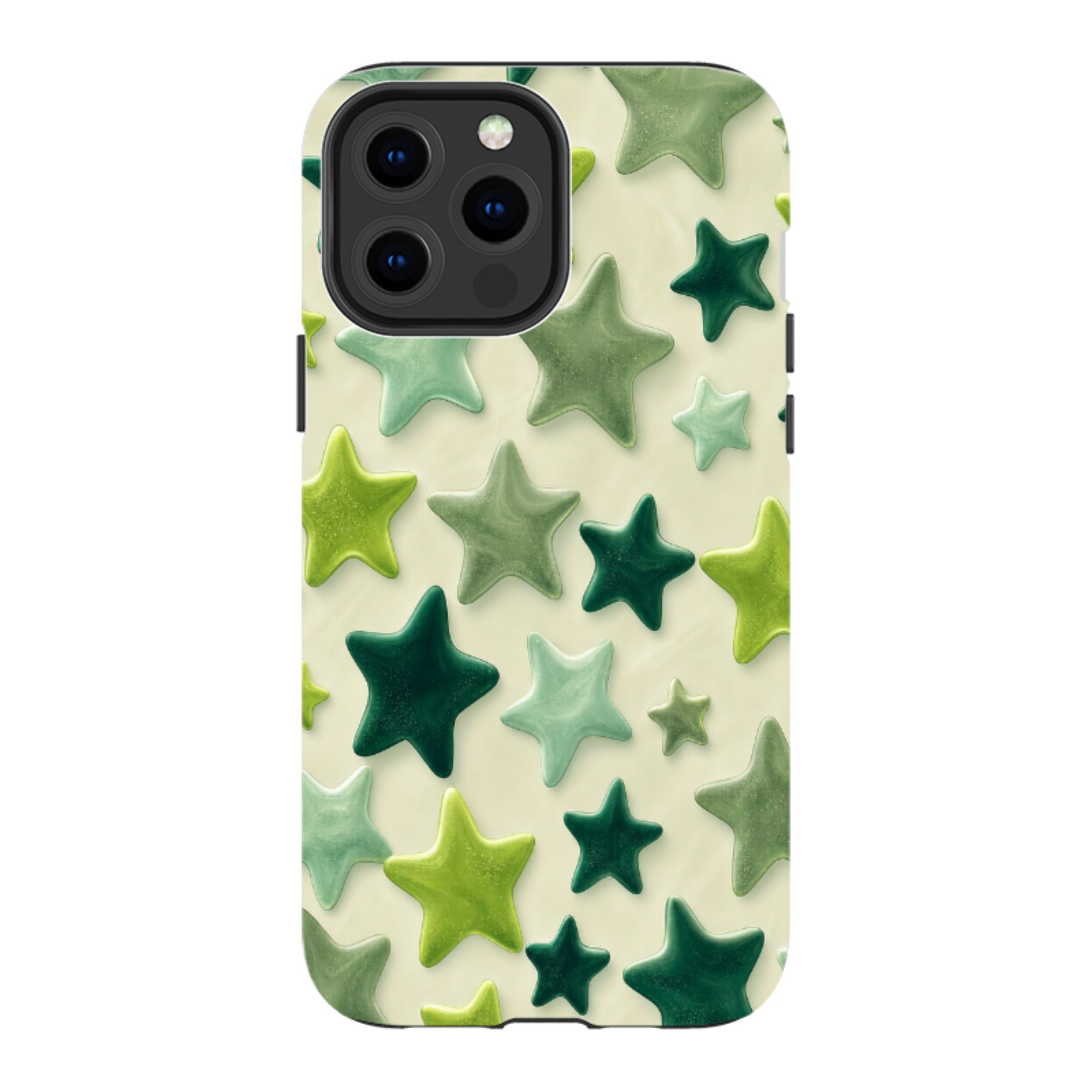 iPhone Tough Case - Sage Green Star