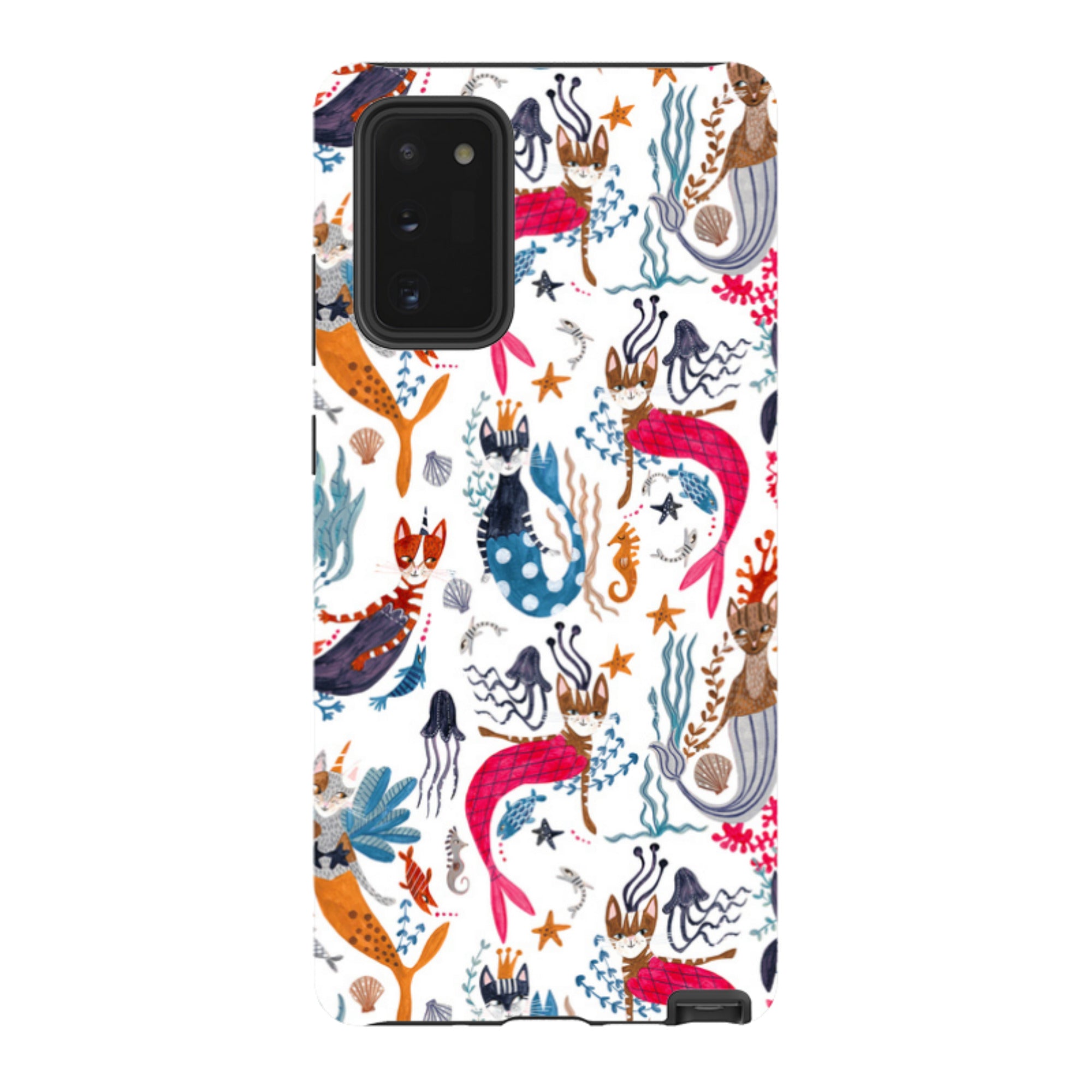 Samsung Tough Case - Cat-Fish By Caroline Bonne Muller