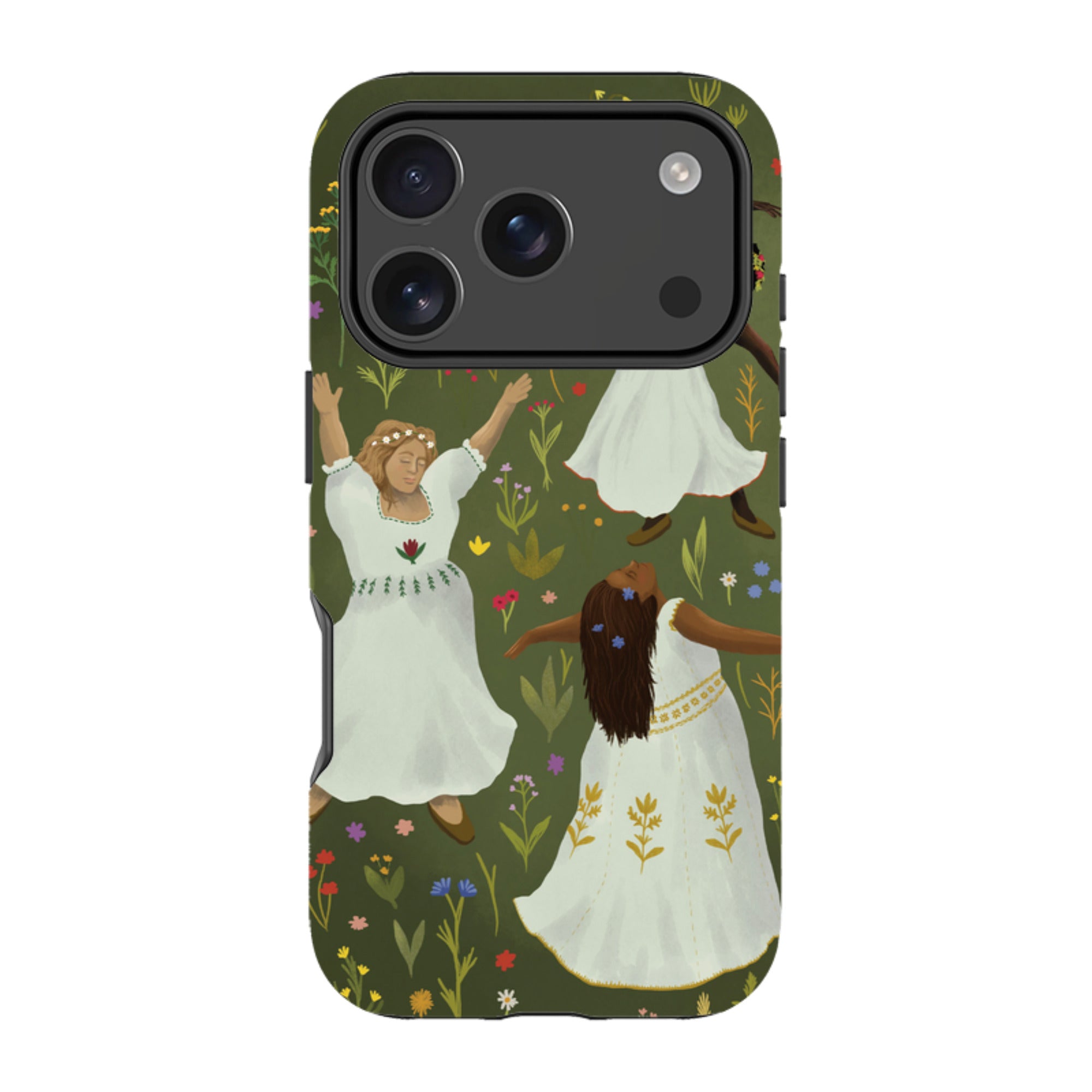 iPhone Tough Case - Folk Dance By Anna Stead