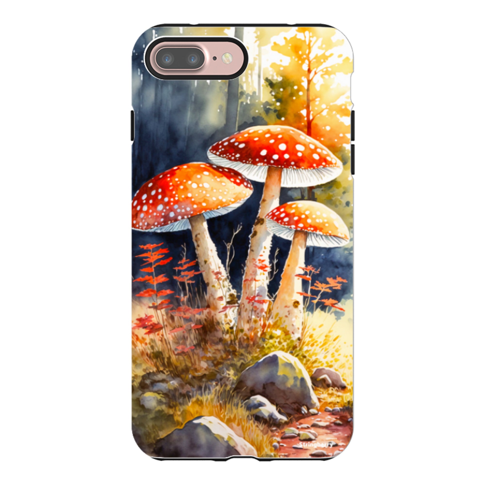 iPhone Tough Case - Mushroom Colour I