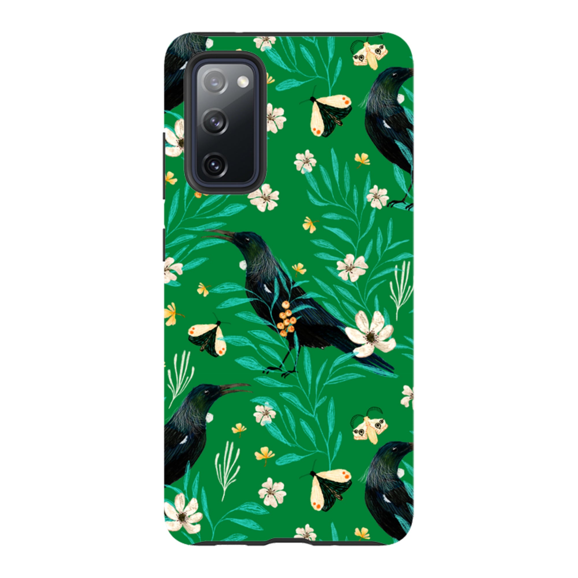 Samsung Tough Case - Tui Green By Katherine Quinn