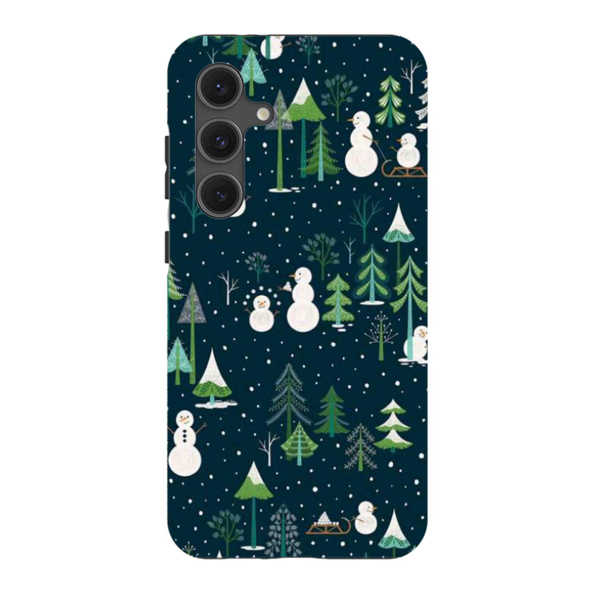 Samsung Tough Case - Snowman Playground By Jenny Zemanek