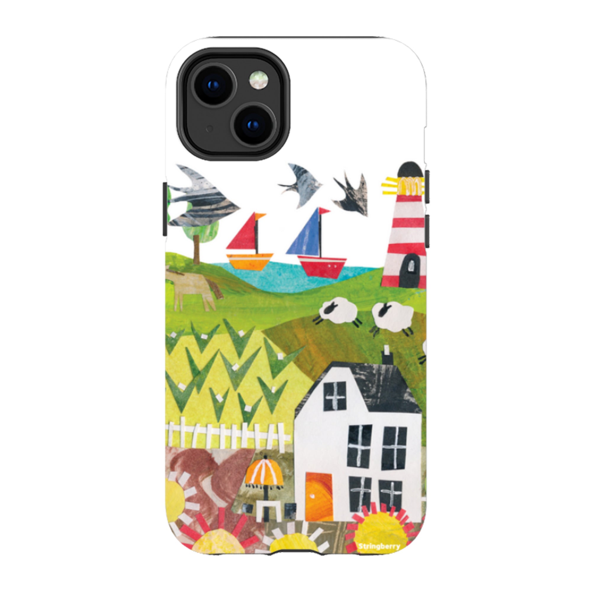 iPhone Tough Case - Countryscape I By Tracey English