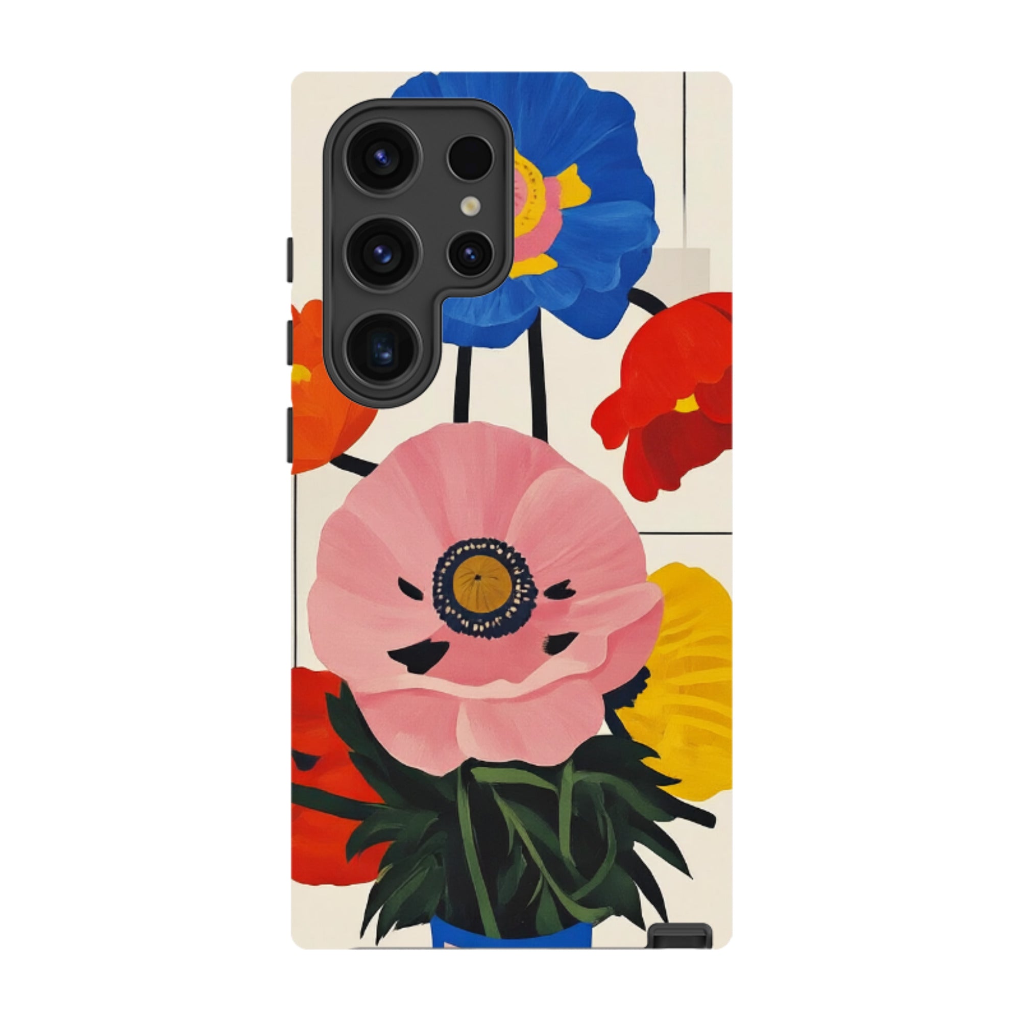 Samsung Tough Case - Kisling Poppy Peach