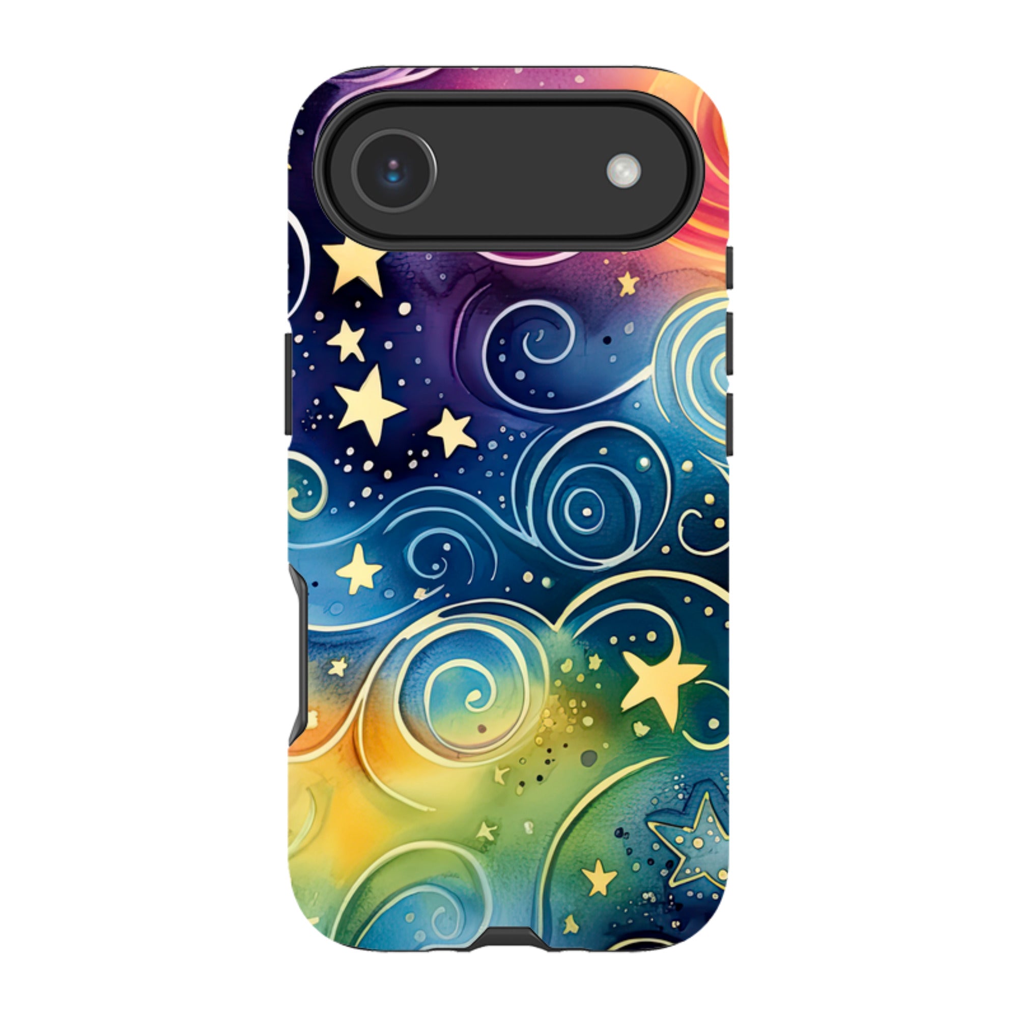 iPhone MagSafe Tough Case - Rainbow Stars