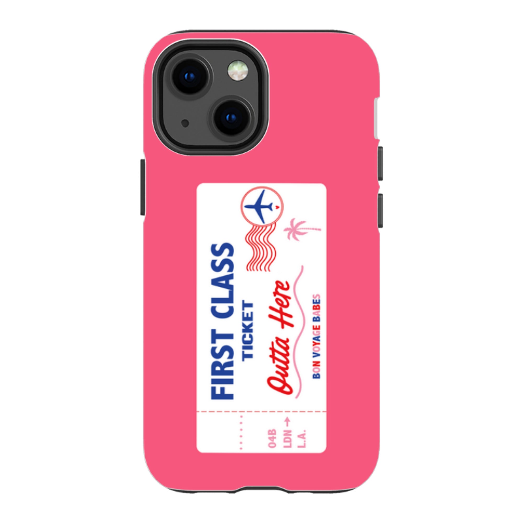 iPhone Tough Case - First Class Peach