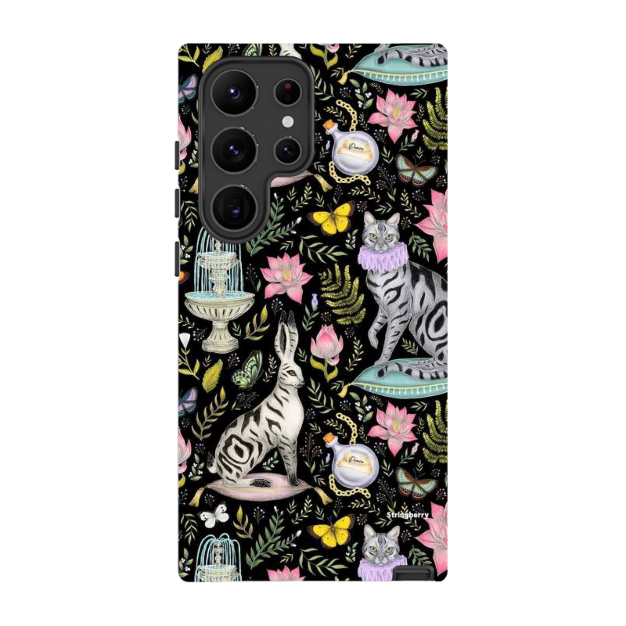 Samsung Tough Case - Lotus Garden By Catherine Rowe