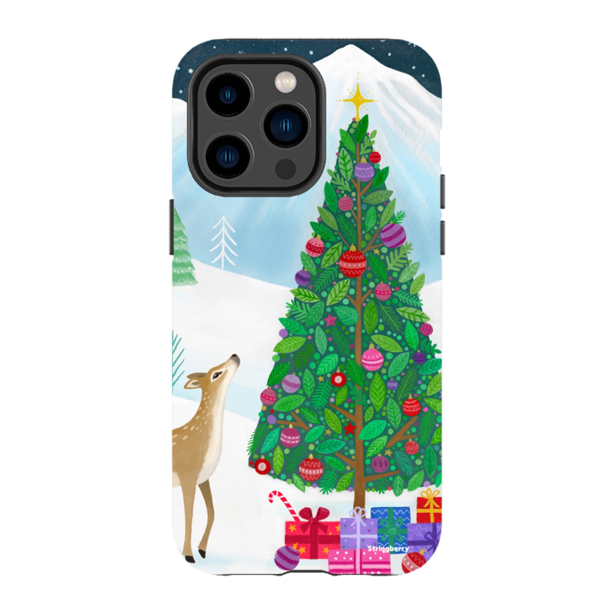 iPhone Tough Case - Jolly Season By Bex Parkin