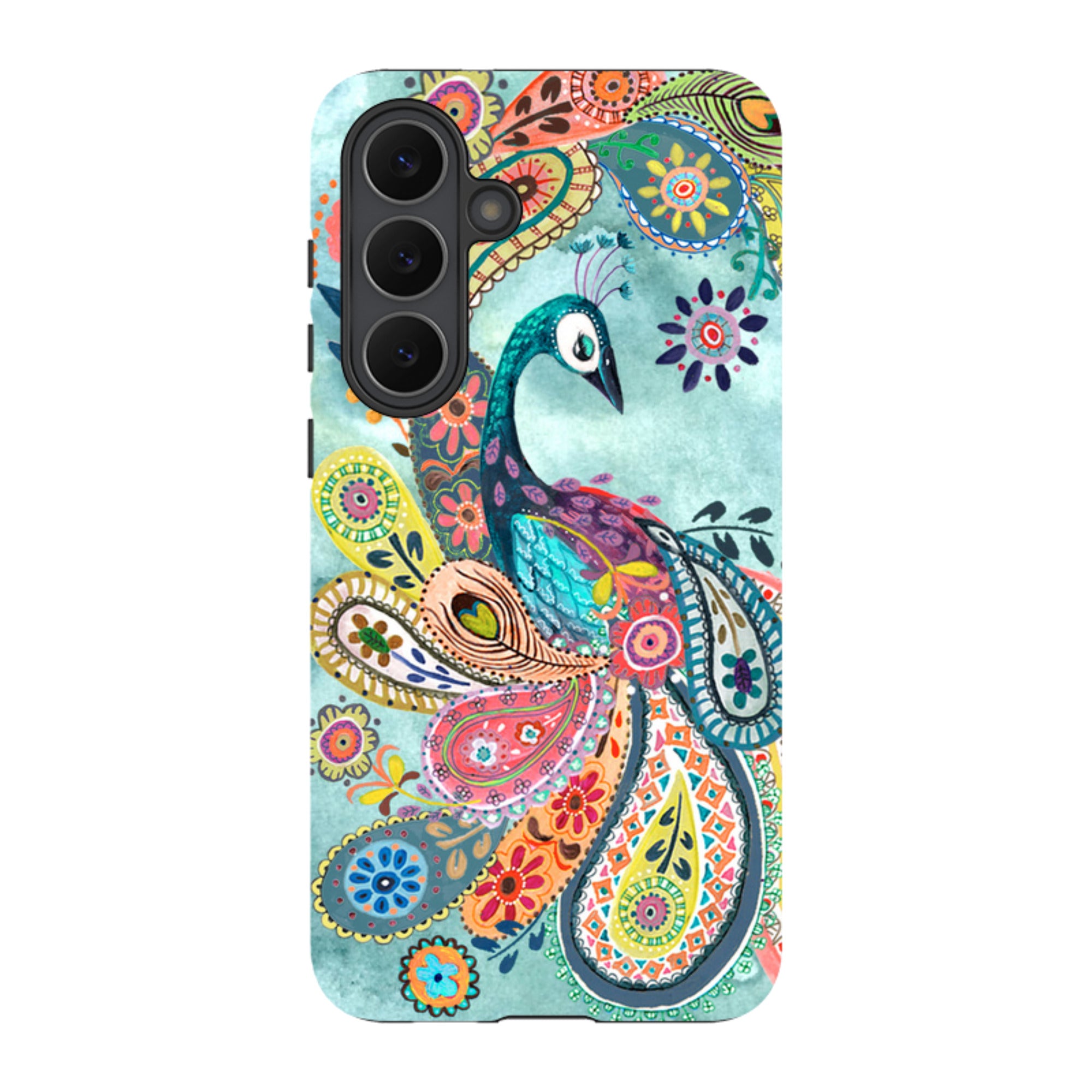 Samsung Tough Case - Peacock Dreams By Caroline Bonne Muller