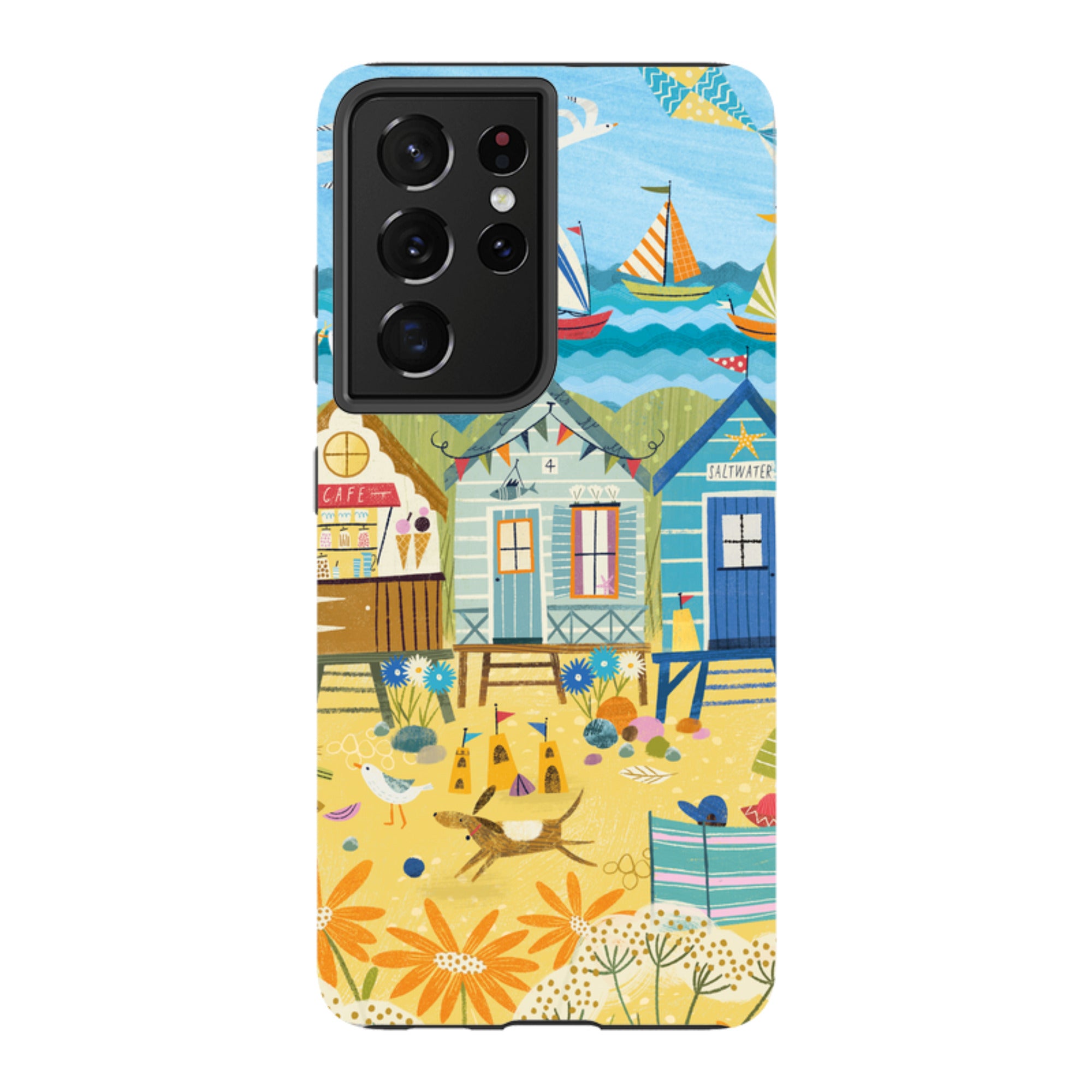 Samsung Tough  Case - Beachy Days 1 By Ali Brookes
