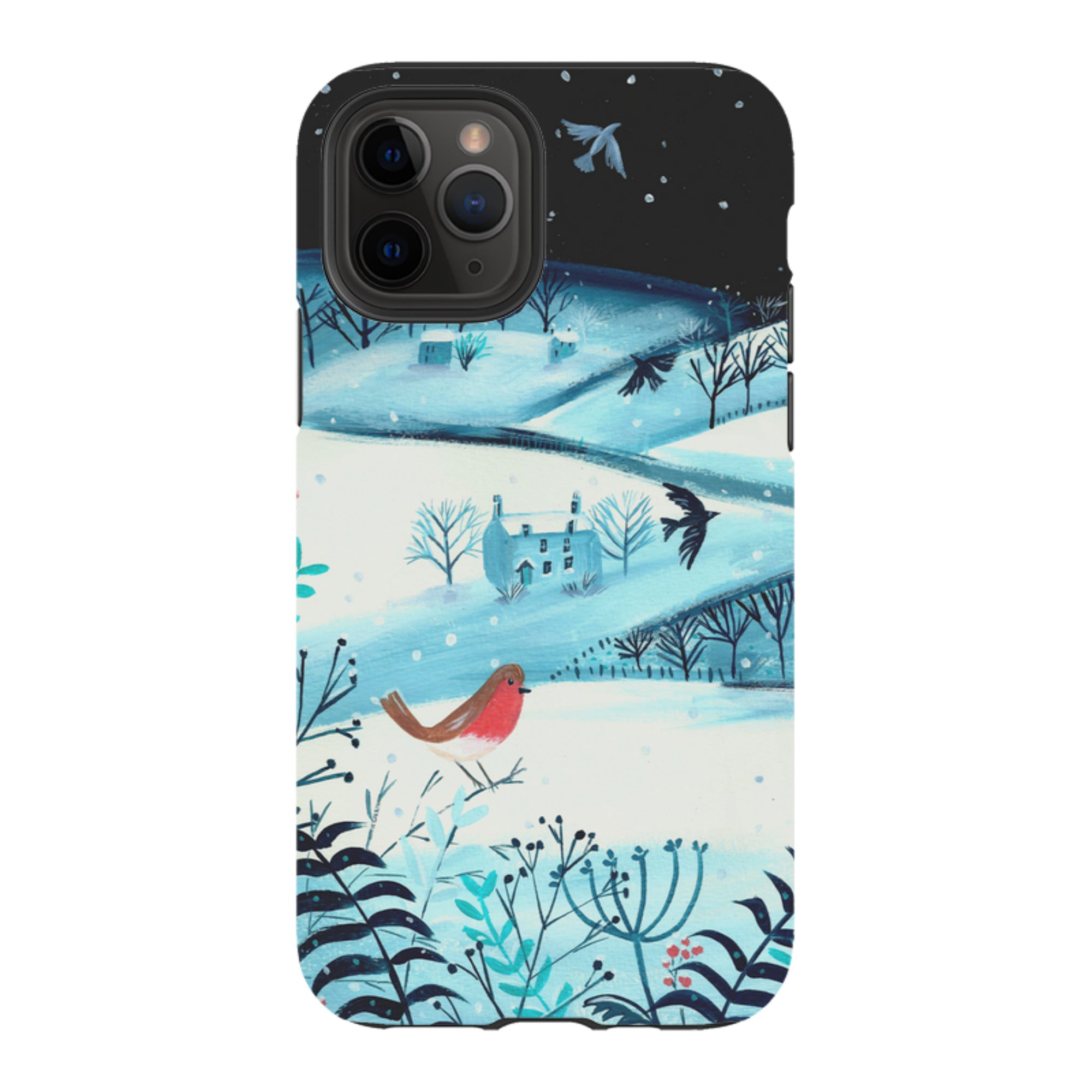 iPhone Tough Case - Winterscape-1 By Mary Stubberfield