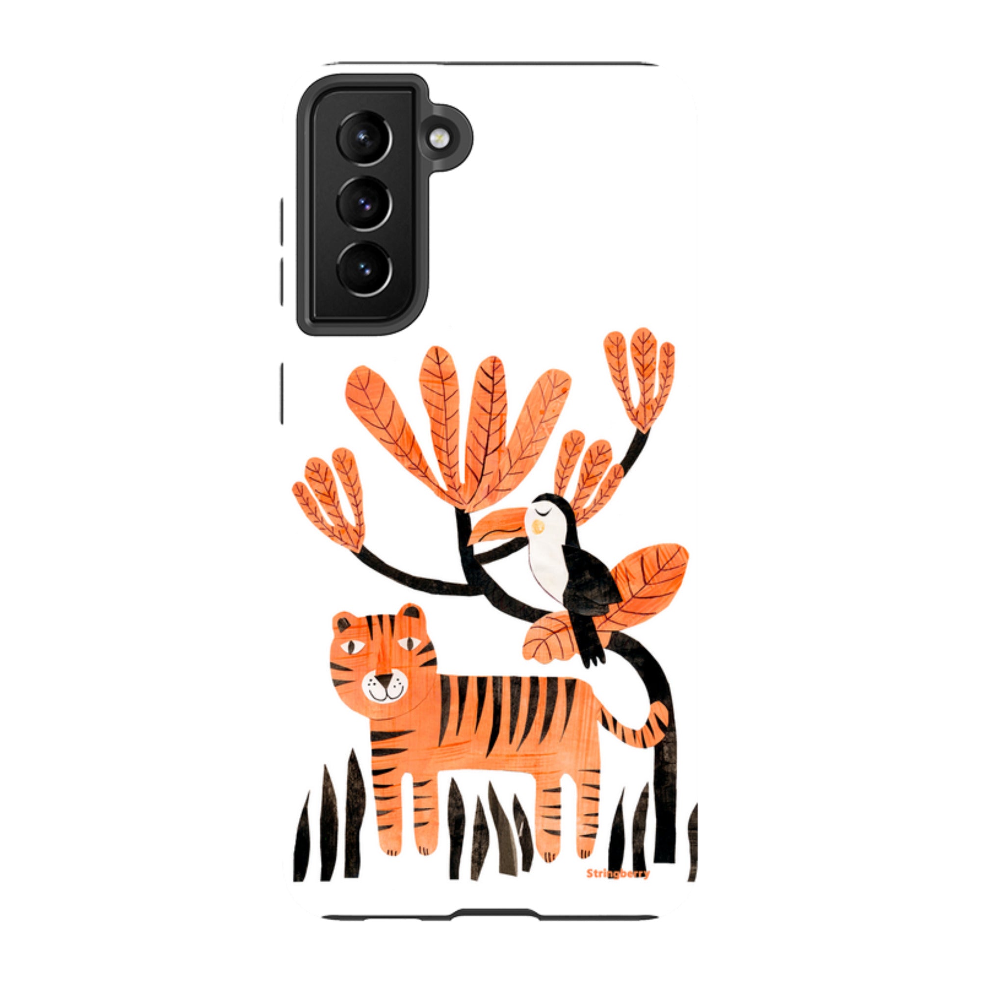 Samsung Tough Case - Tiger And Toucan By Tracey English