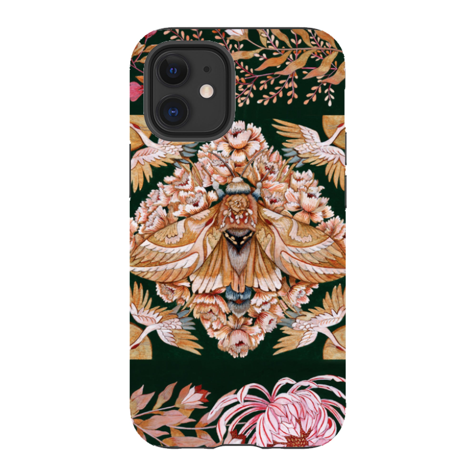 iPhone Tough Case - Golden Moth By Maria Matos