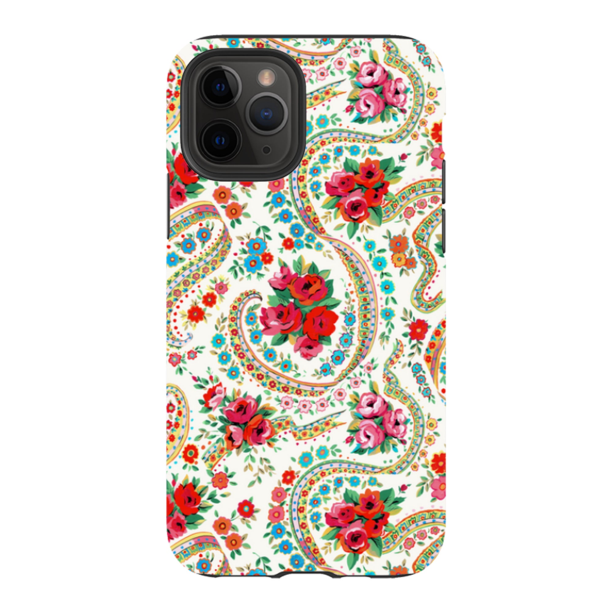 iPhone Tough Case - Ribbons & Roses By Sarah Campbell
