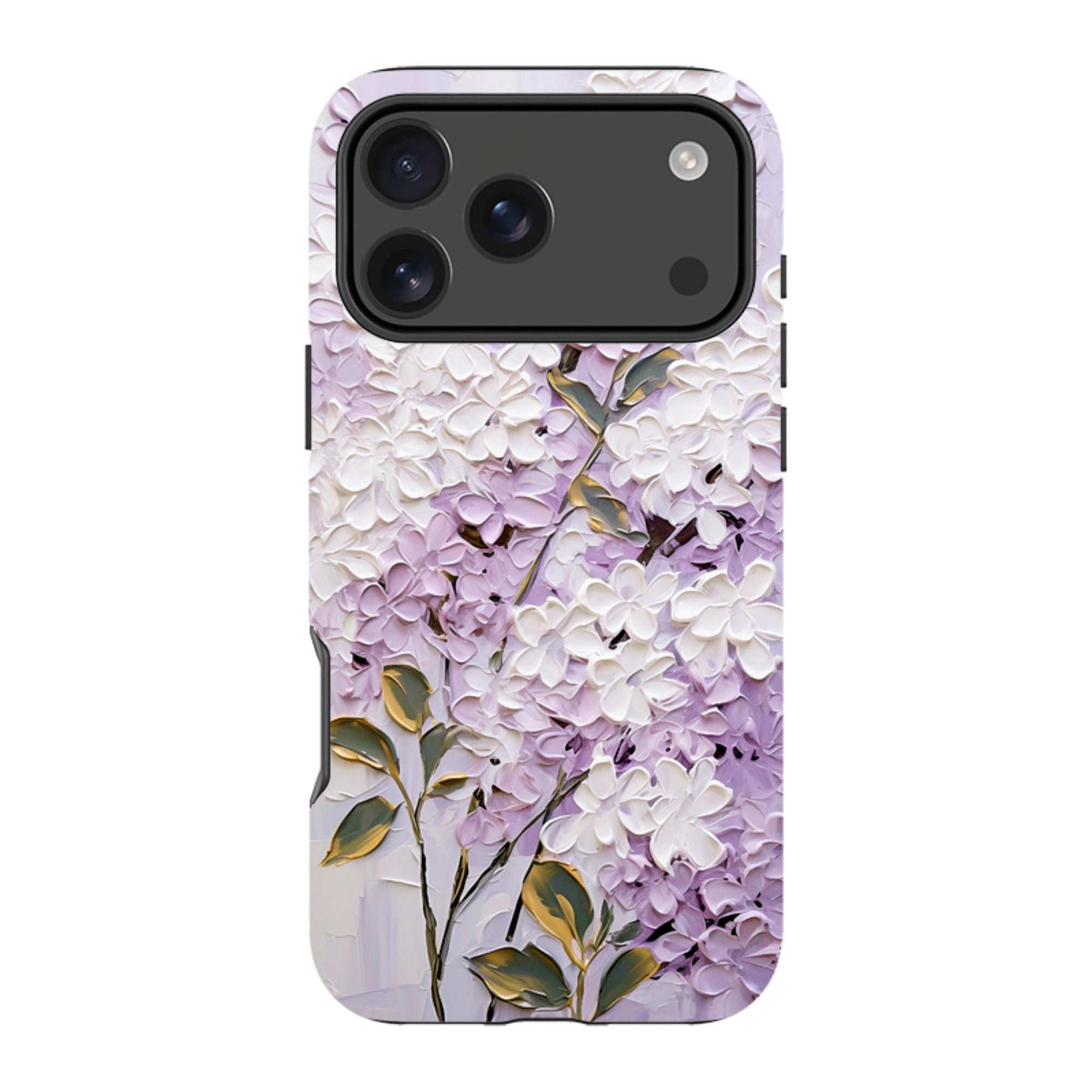 iPhone Tough Case - Purple Floral II