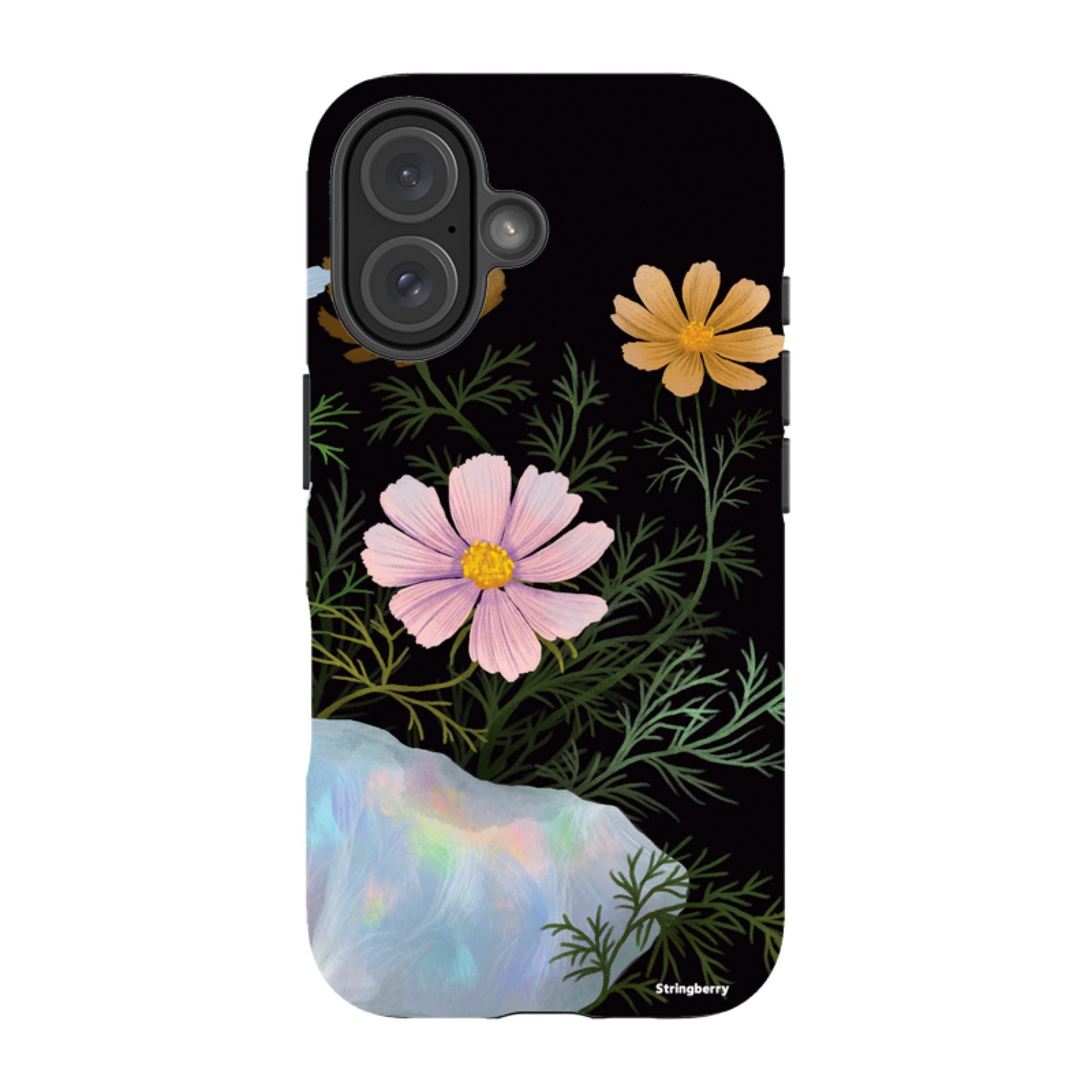 iPhone MagSafe Tough Case - Opal and Cosmos By Anna Stead