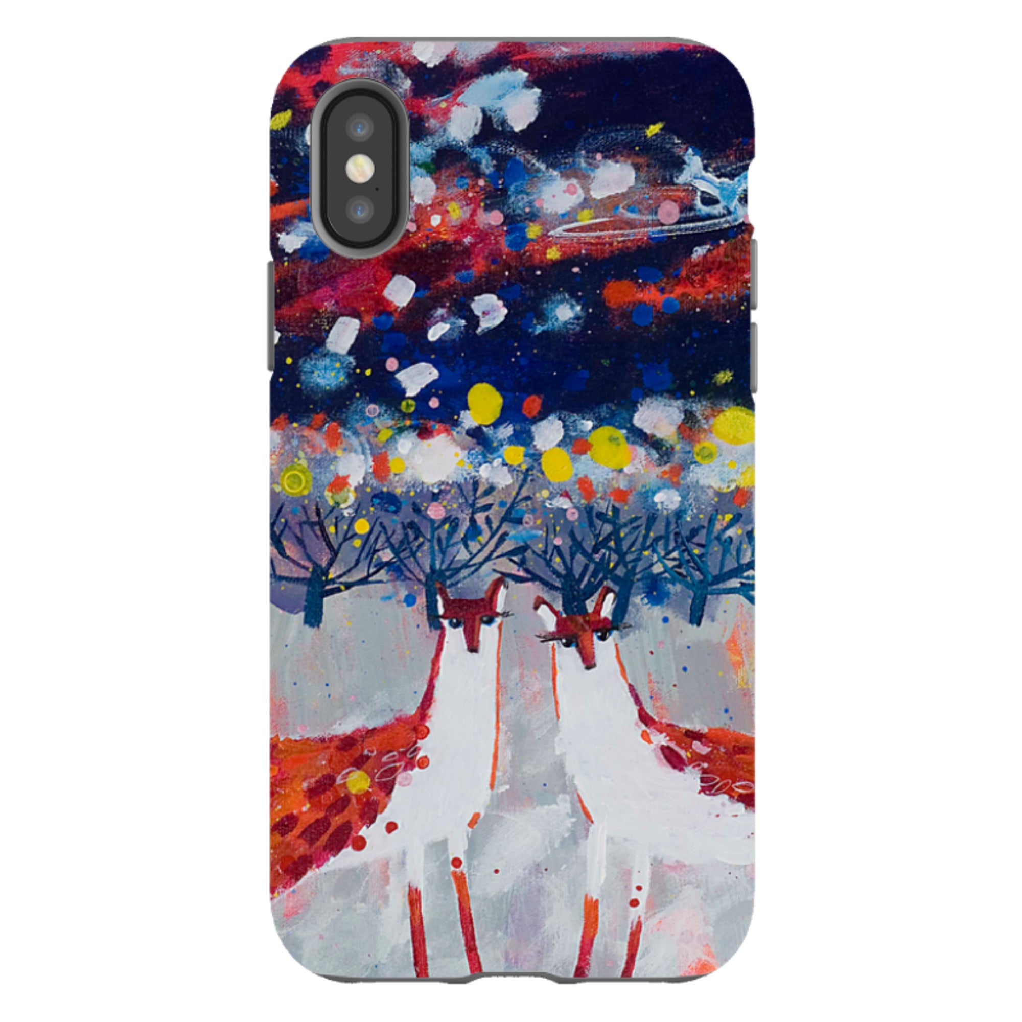 iPhone Tough Case - Foxey By Claire West