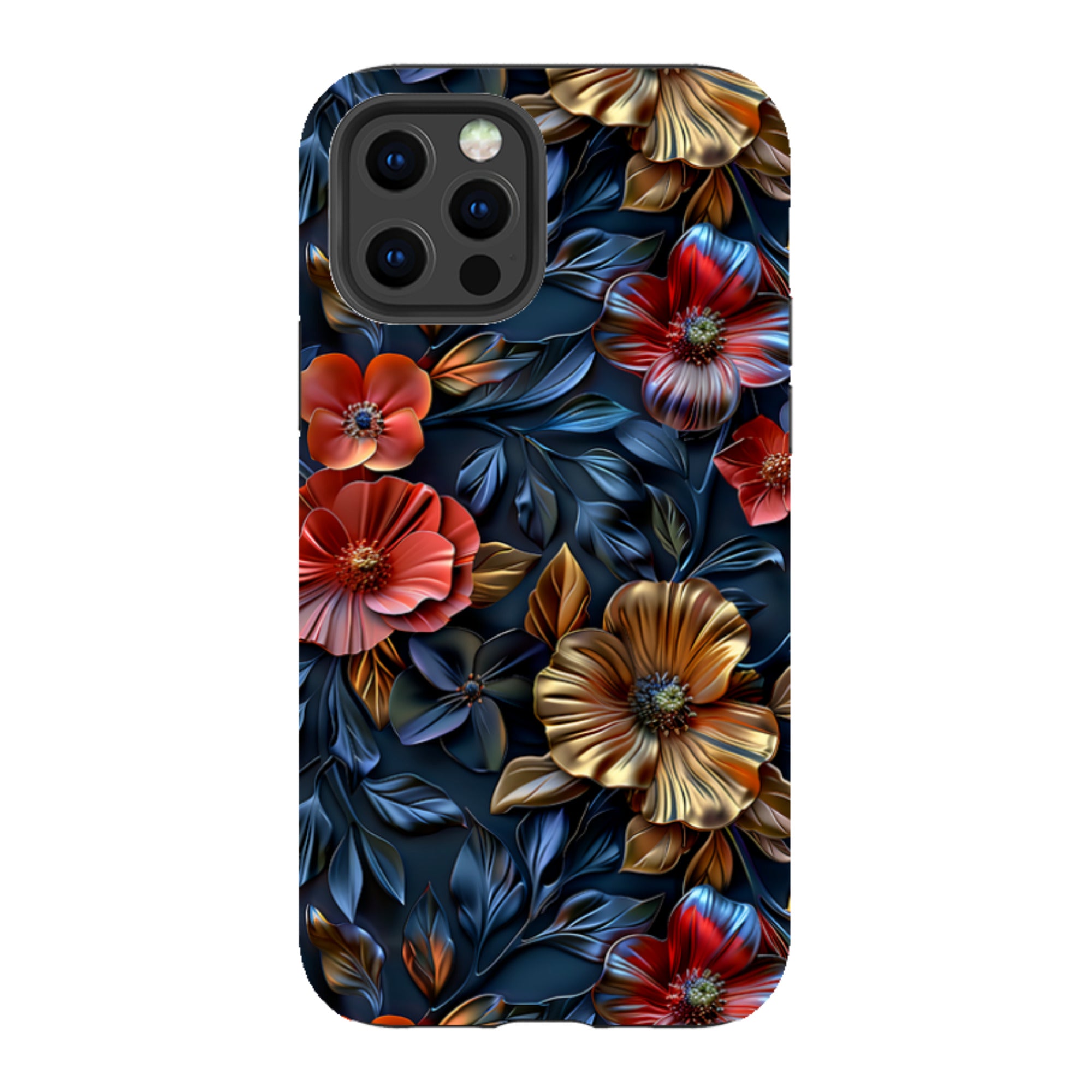 iPhone Tough Case -Cascade Floral