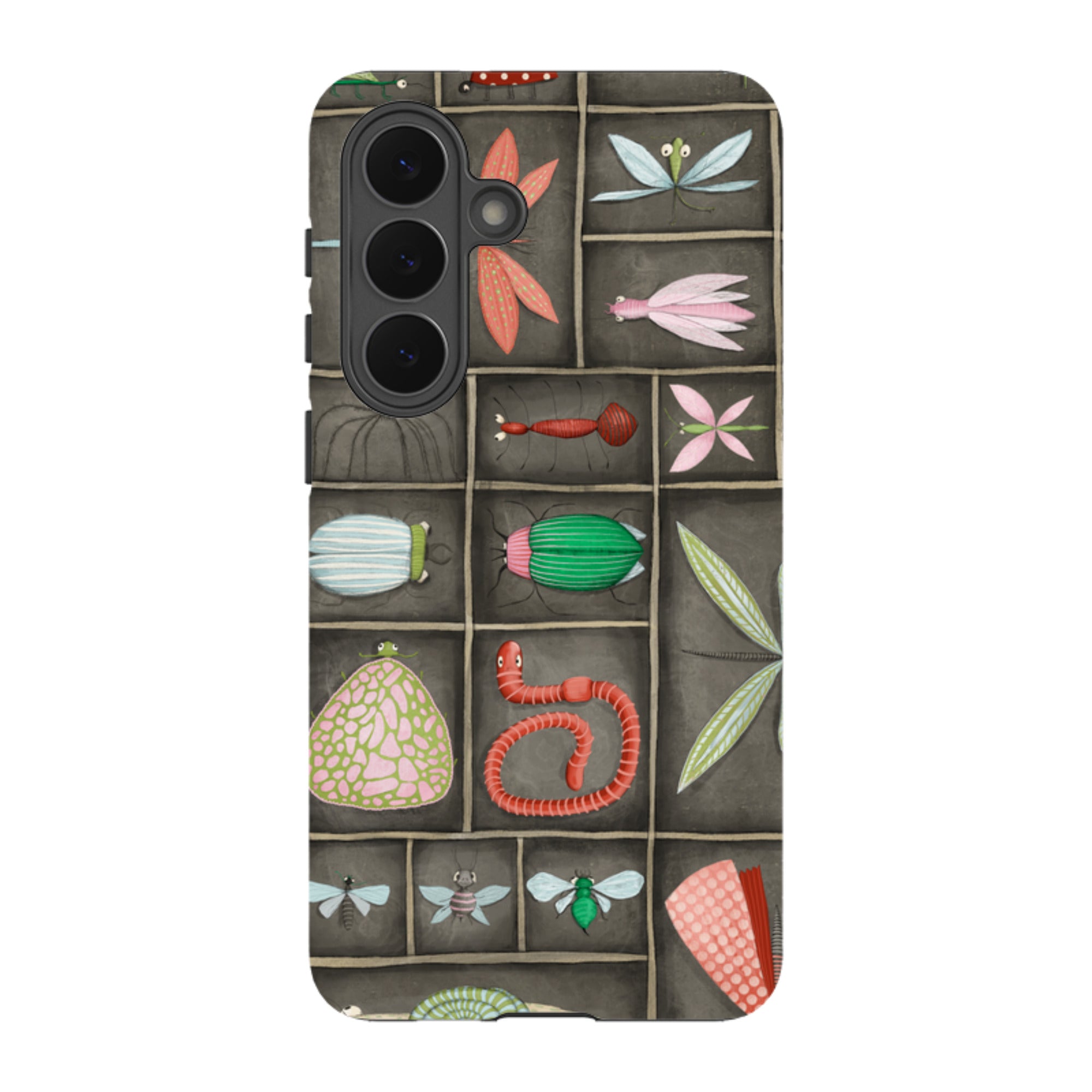 Samsung Tough Case - Cabinet Of Bugs By Maja Lindberg