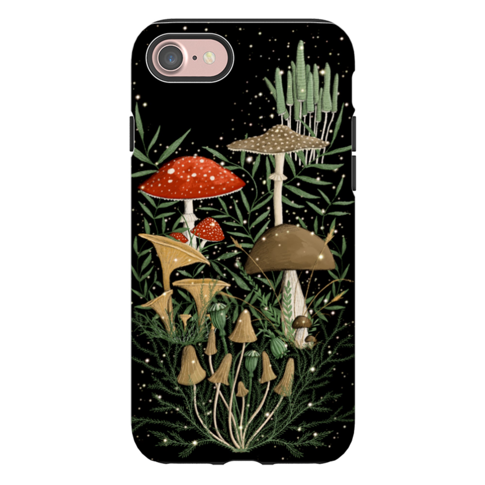 iPhone Tough Case - Mushroom Magic By Maja Lindberg