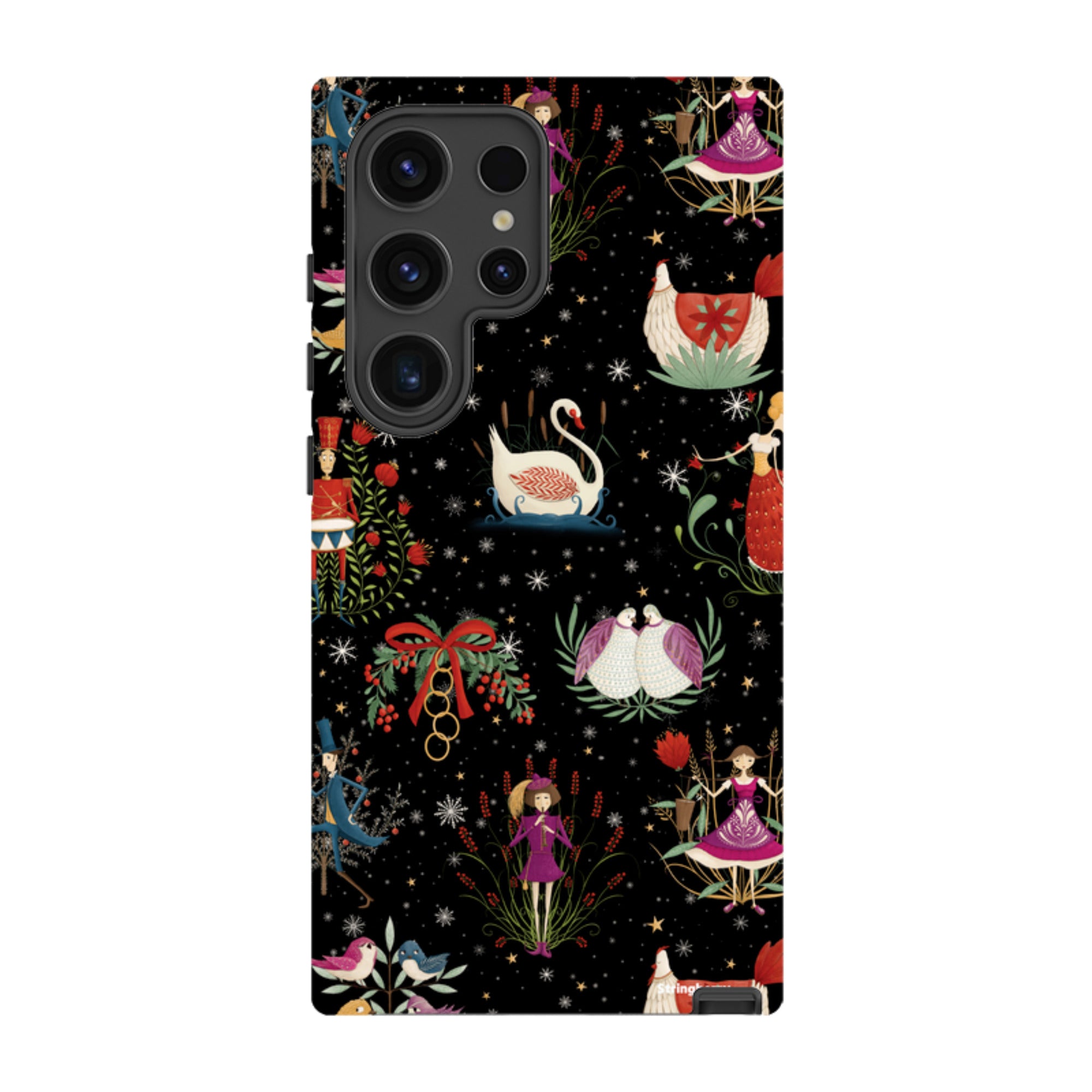 Samsung Tough Case - Twelve Days Black By Maja Lindberg